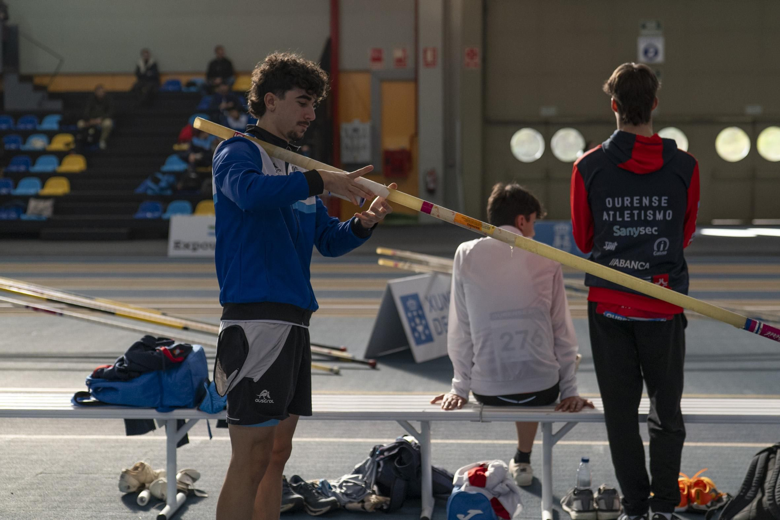 Galería |  El Atletismo Gallego corona a sus primeros campeones de la temporada indoor