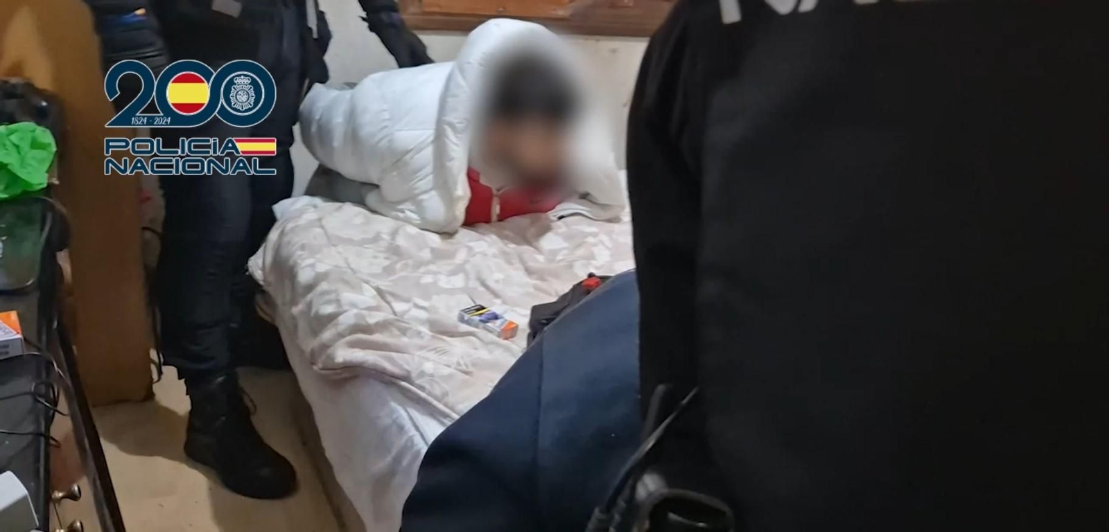 Uno de los arrestados en Vigo por vender droga a menores.