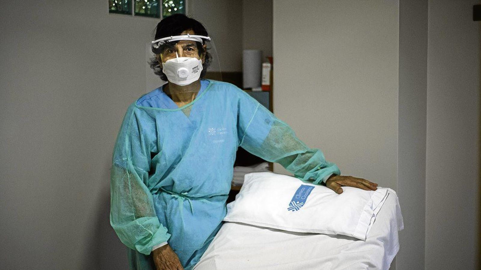 Ourense 22/4/20 Casiano de clínica de fisioterapia Casiano  Fotos Martiño Pinal