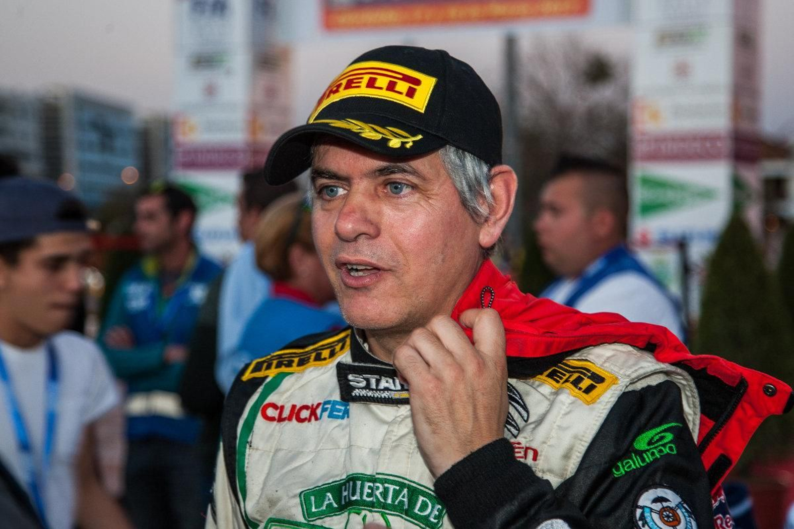 El piloto lucense, Sergio Vallejo (Foto: I.Carballeira).