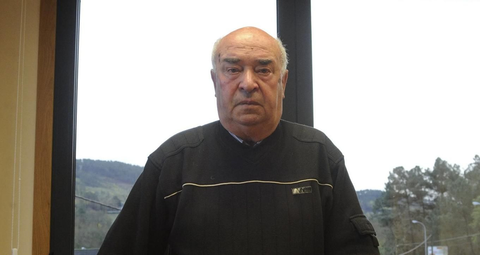 Senén Pousa, ya exalcalde de Bande, en Ourense.