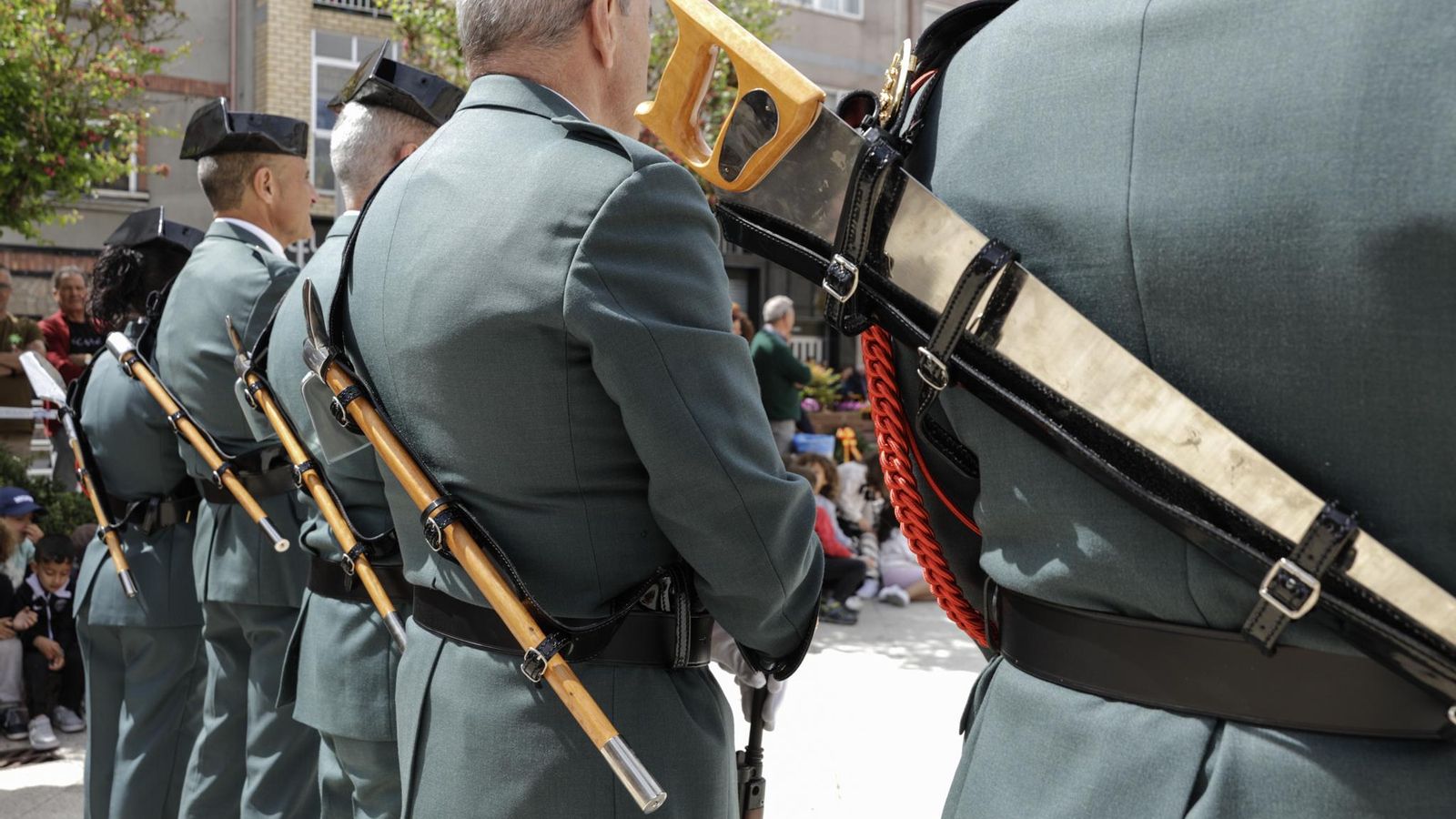 Aniversario de la Guardia Civil en Xinzo de Limia.