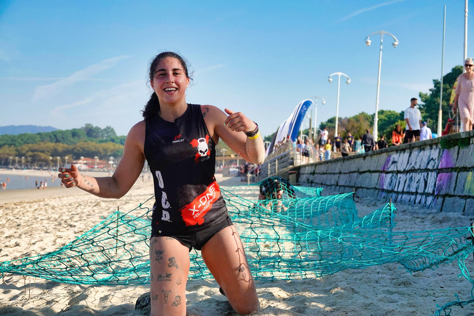 Participantes en el desafío Boot Camp en Samil.