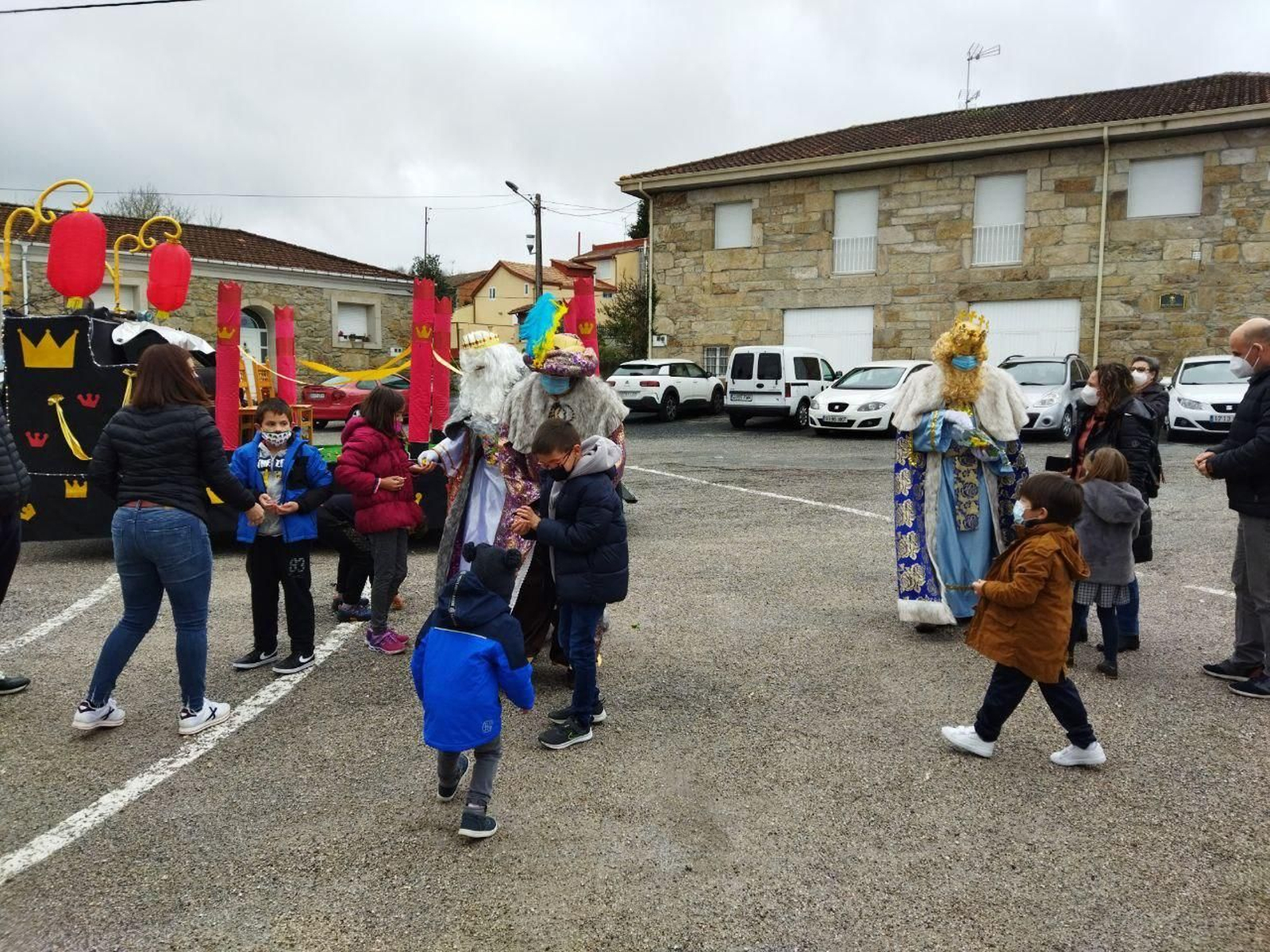 Los Reyes Magos en Verea