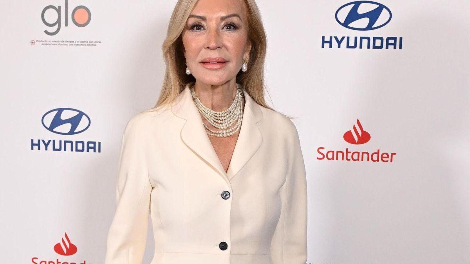 Carmen Lomana en un evento en Madrid.