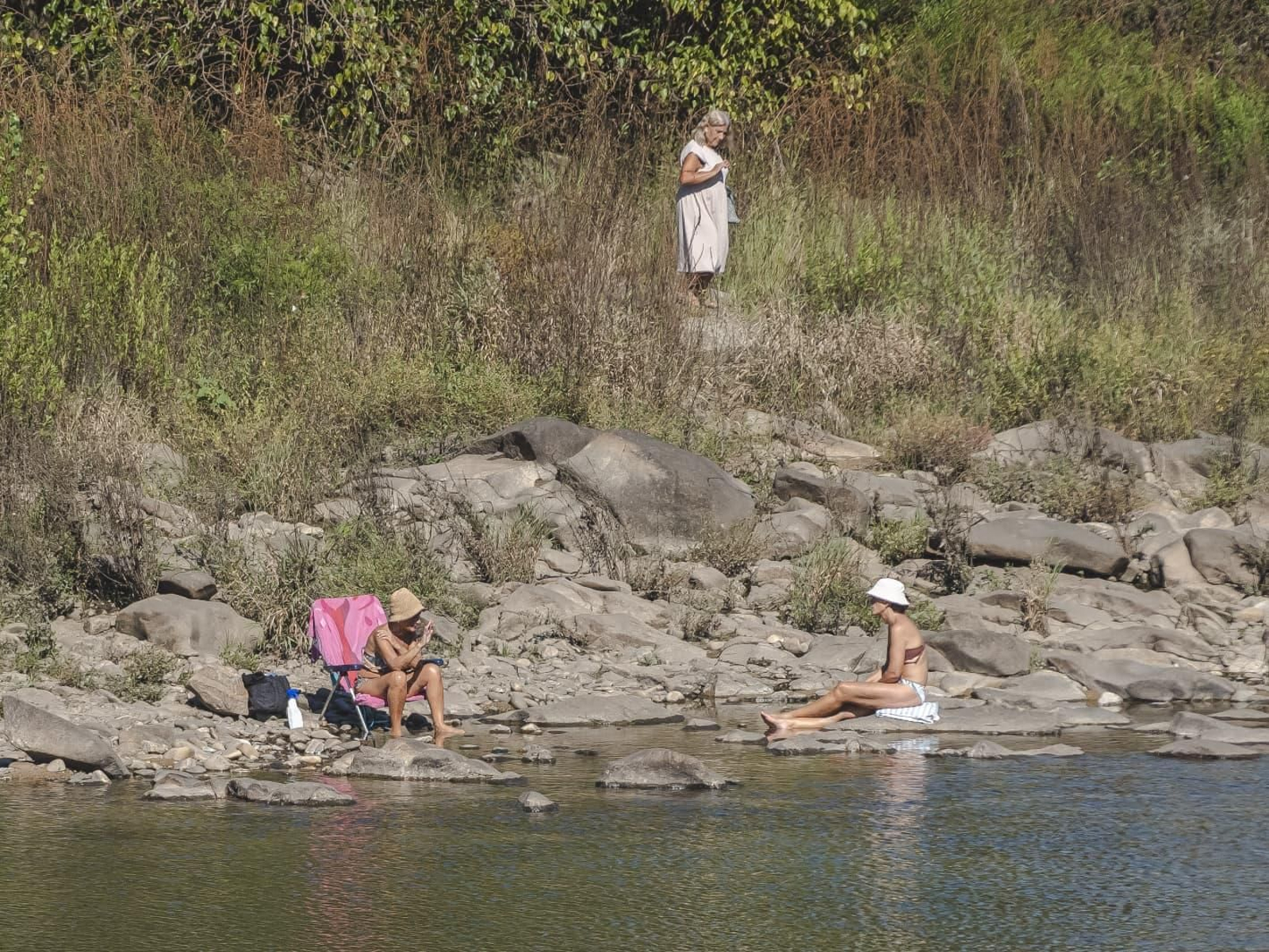 Galería | Ourense vive un día atípico de calor veraniego en septiembre