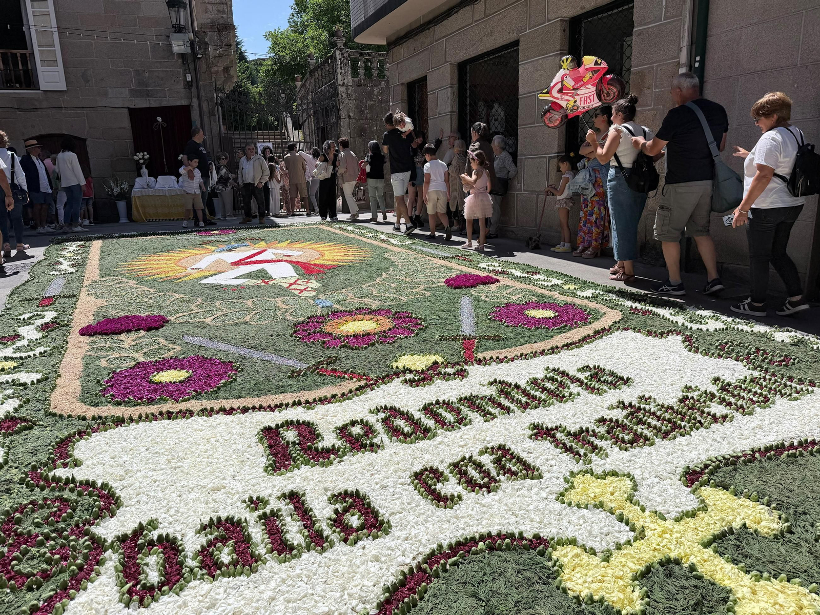 Celebración del Corpus en Redondela.