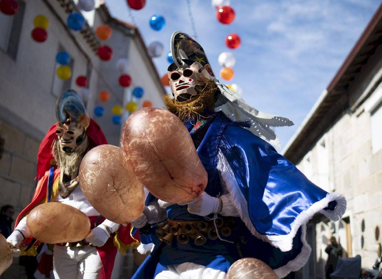 Xinzo de Limia. 12/02/2023. Entroido. Domingo Corredoiro en Xinzo de Limia coa estrea das Pantallas.
Foto: Xesús Fariñas