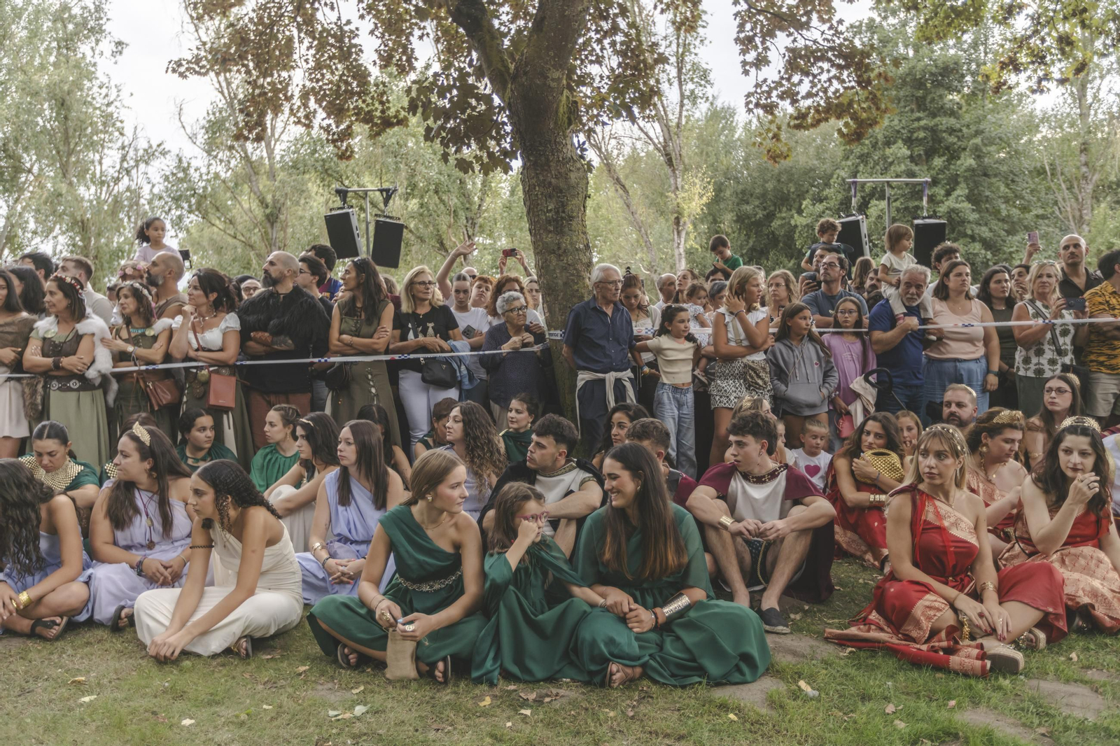 Galería | Los romanos cruzan el Lethes: Xinzo pone fin al Esquecemento, un evento con cifras récord