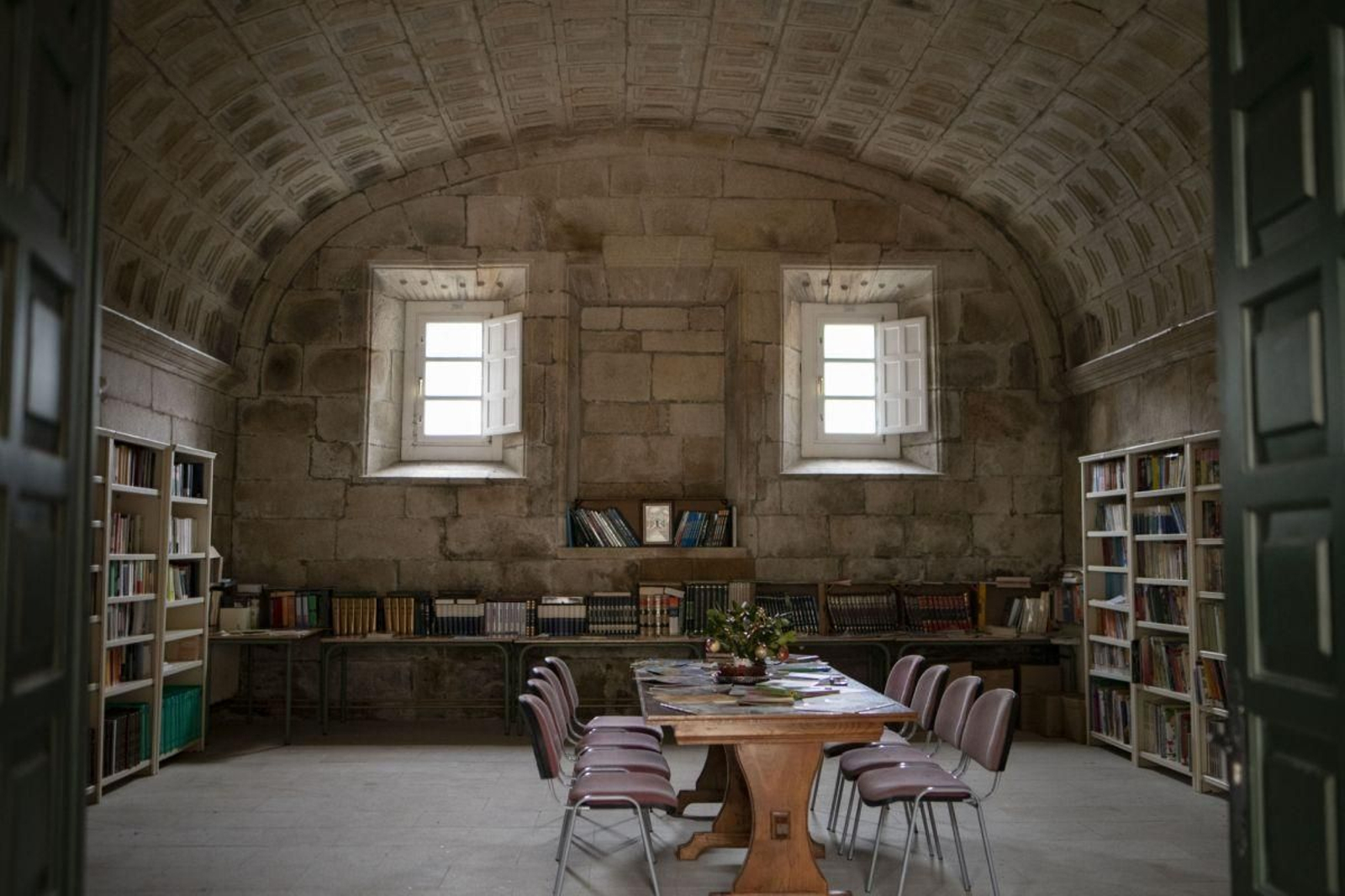 Sala de la actual biblioteca.