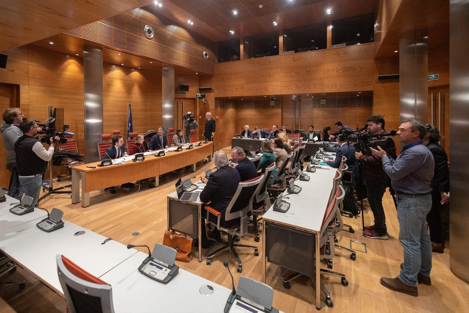 Ponencia de la Comisión de Justicia sobre la Proposición de Ley Orgánica de Amnistía. Foto: EP.