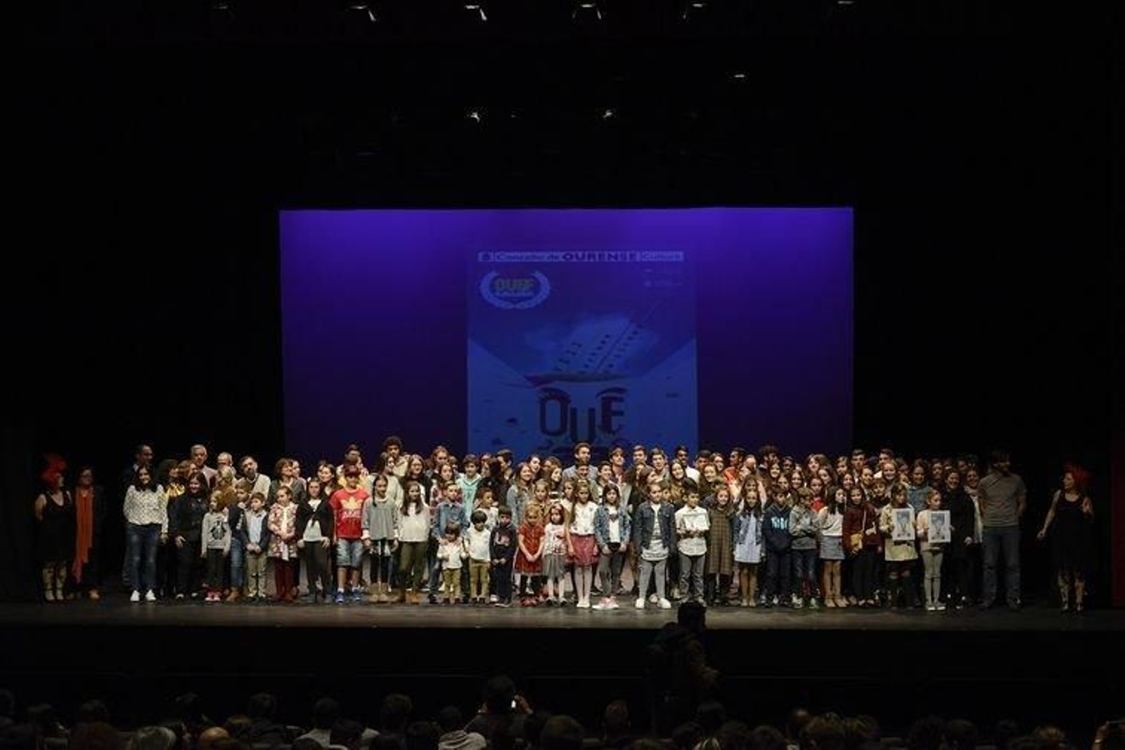 Gala de entrega de premios do certame de Cinema OUFF Escola.
