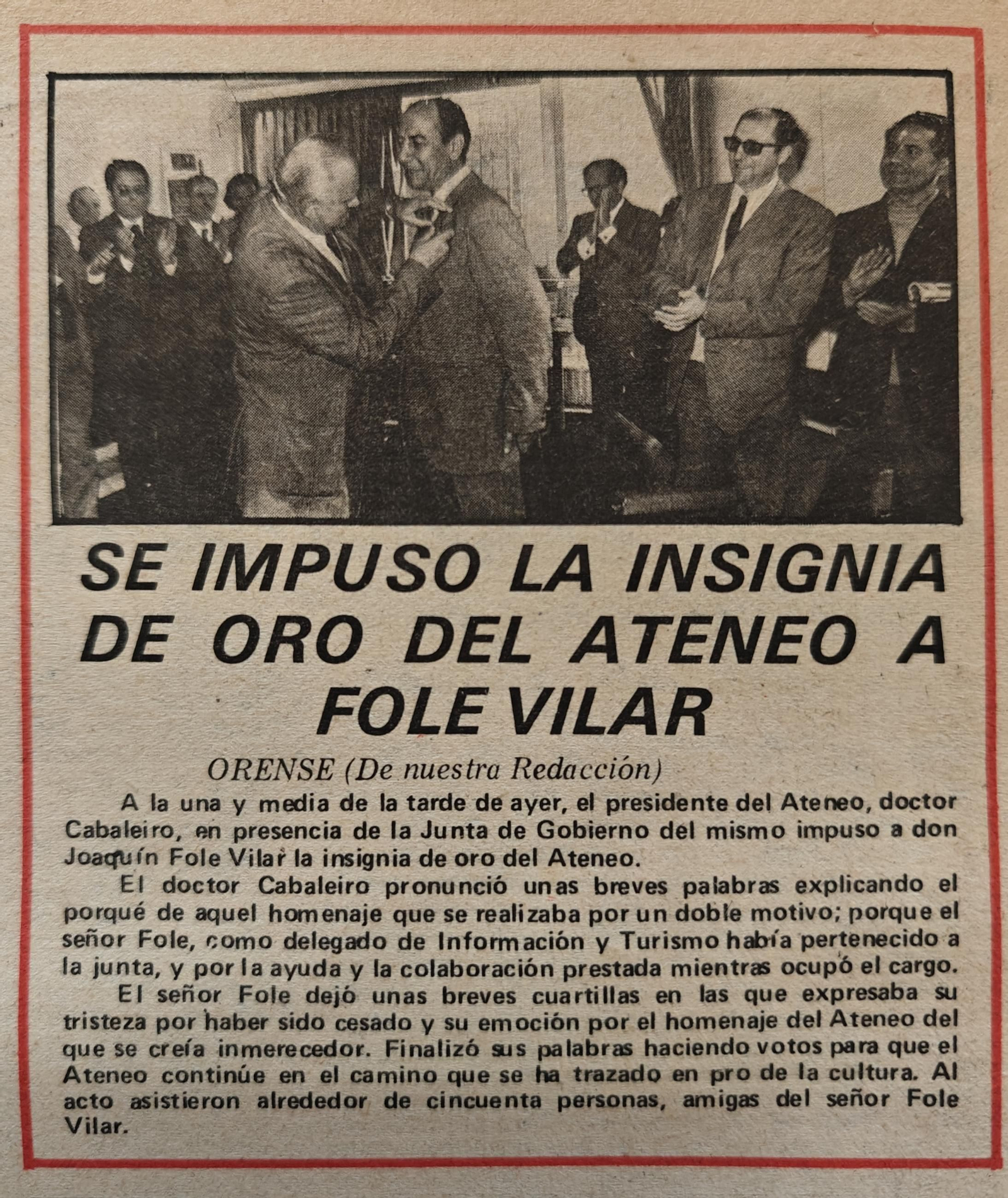 La Región del 15 de noviembre de 1975