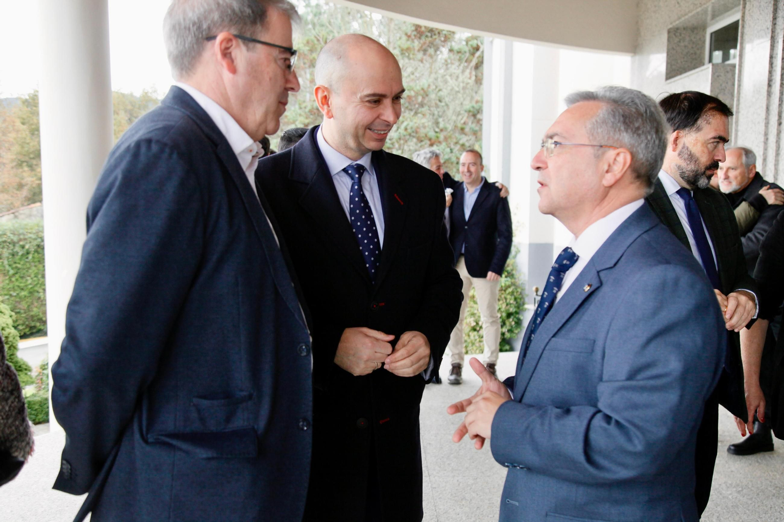 Galería | Luis Menor, el presidente de la Diputación de Ourense, en el Foro La Región, en imágenes