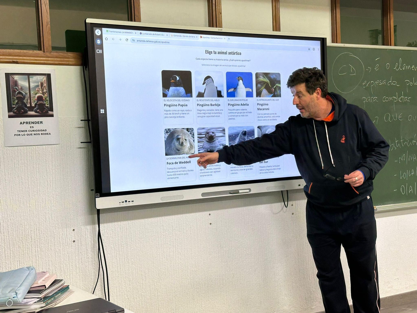 Los Ecovigilantes apadrinan pingüinos en la Antártida