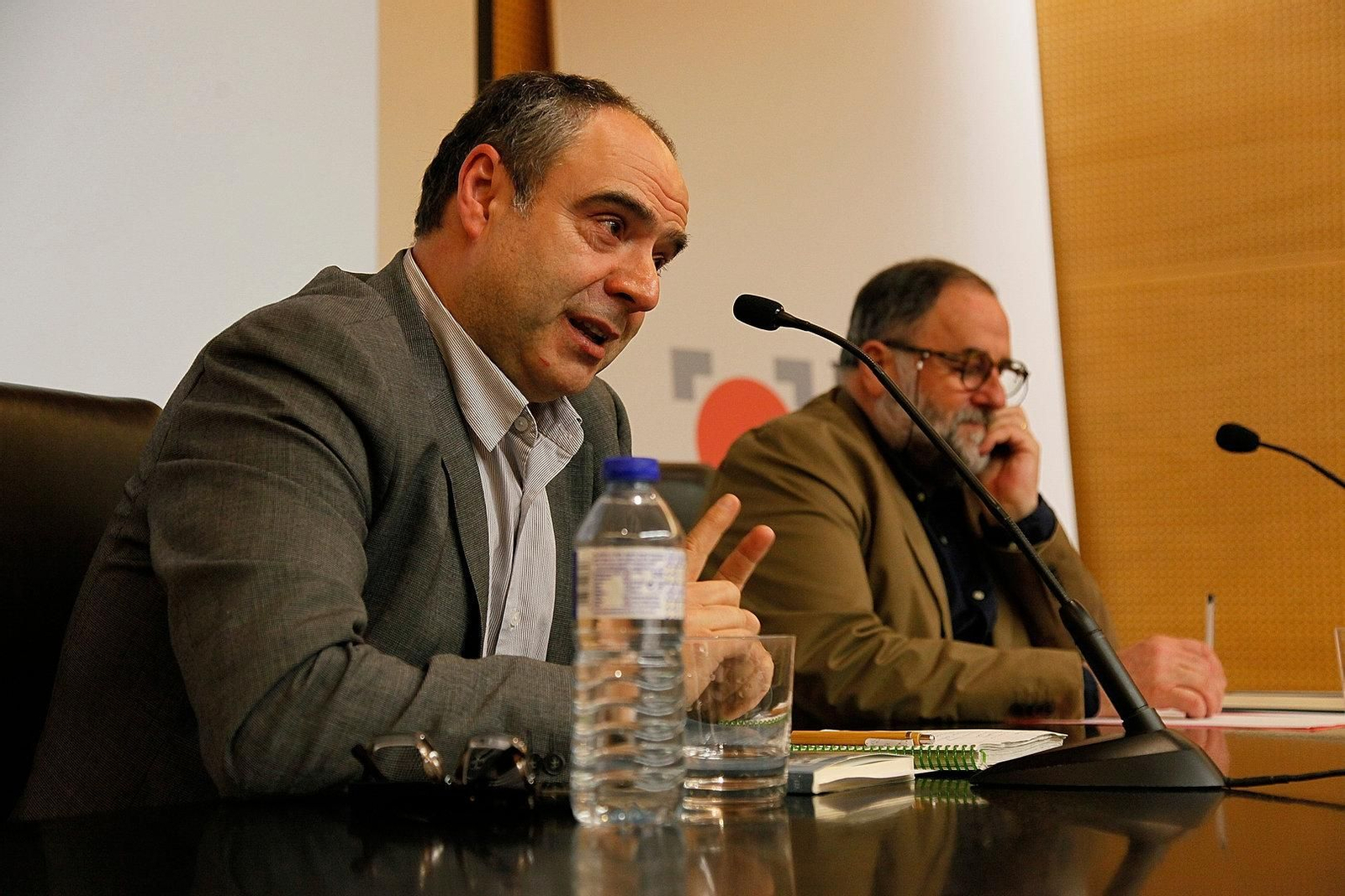 Hermosilla, con Cabanelas.