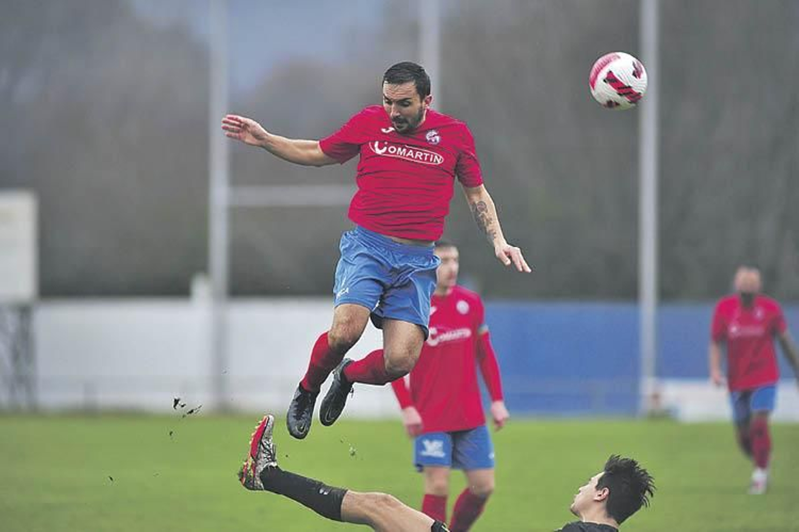 Luisito, autor del gol del Verín.