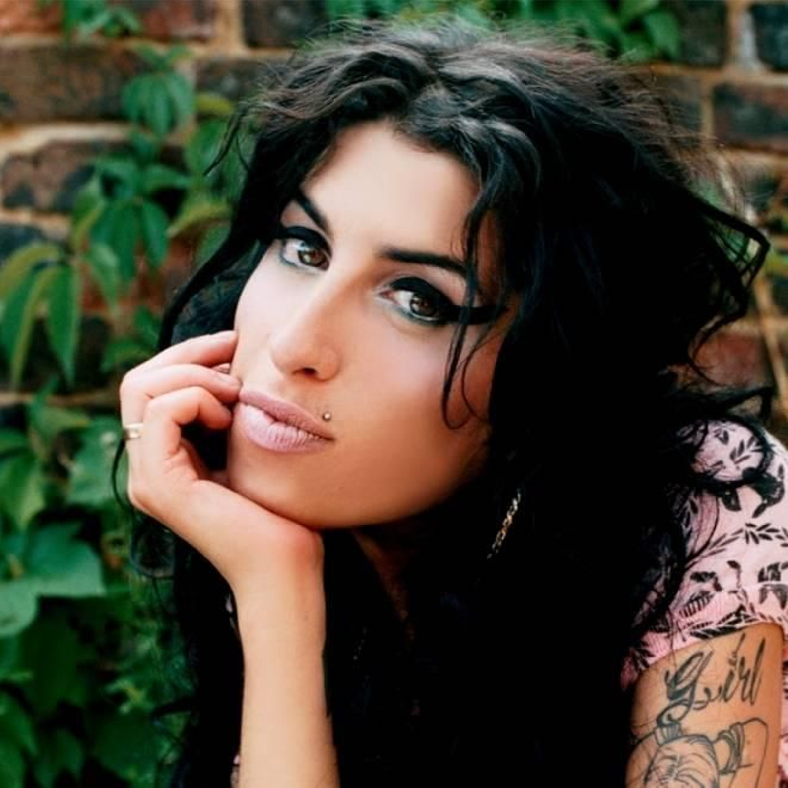 Amy Winehouse con maquillaje