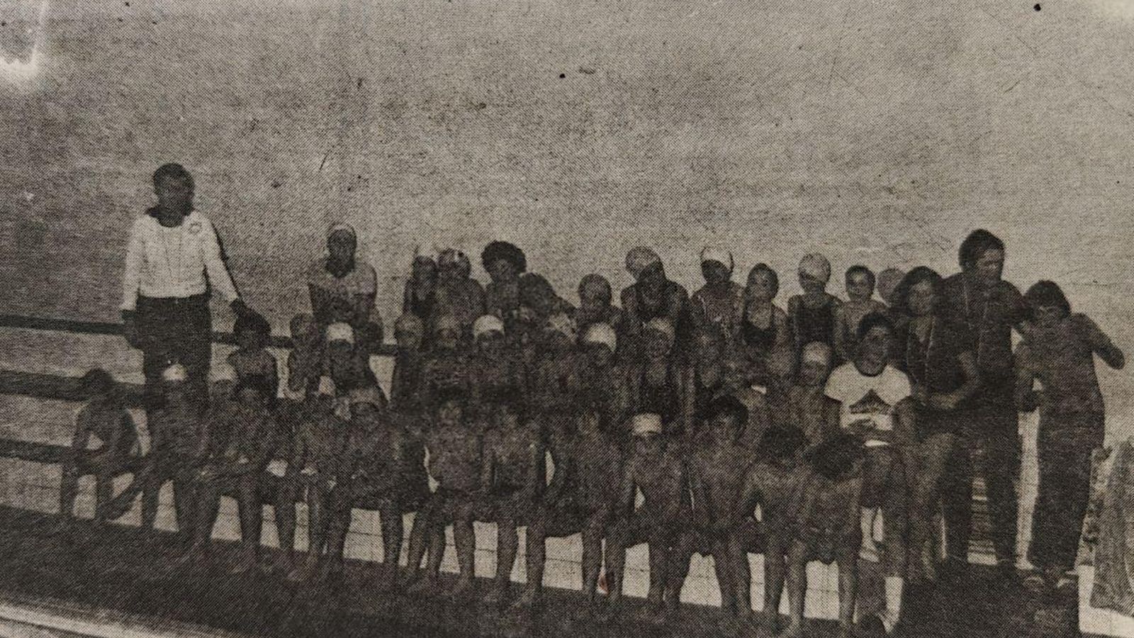 Nuevos nadadores orensanos.