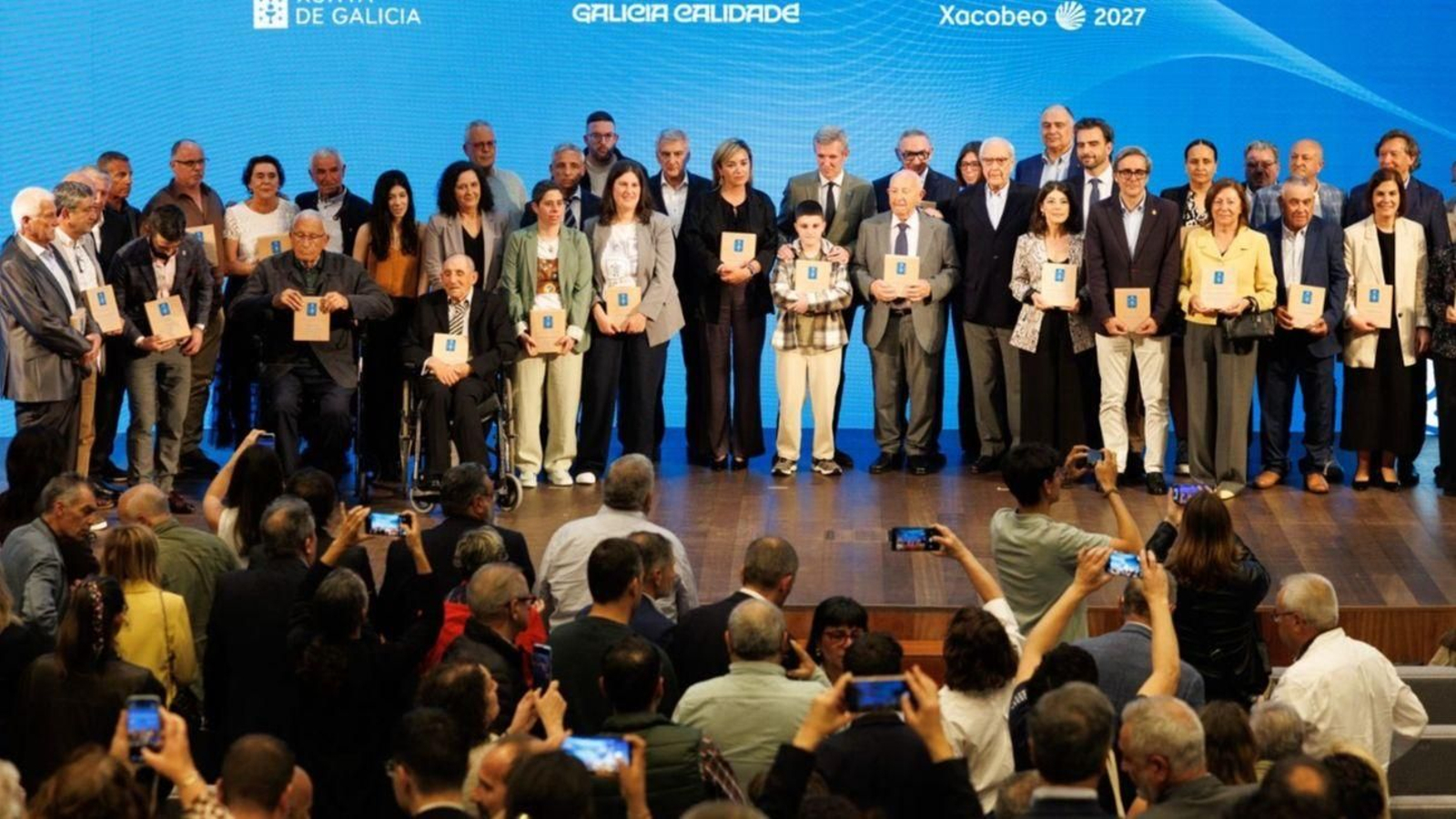 A gala serviu para poñer en valor o deporte galego, que supera as 320.000 licenzas federativas.