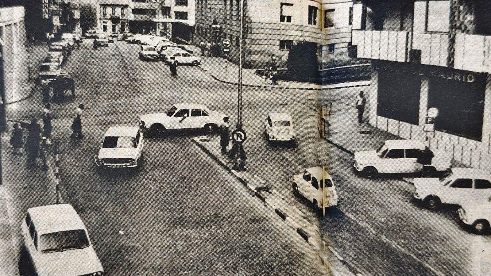 Cruce de Juan XXIII y Concejo, sin paso de peatones.