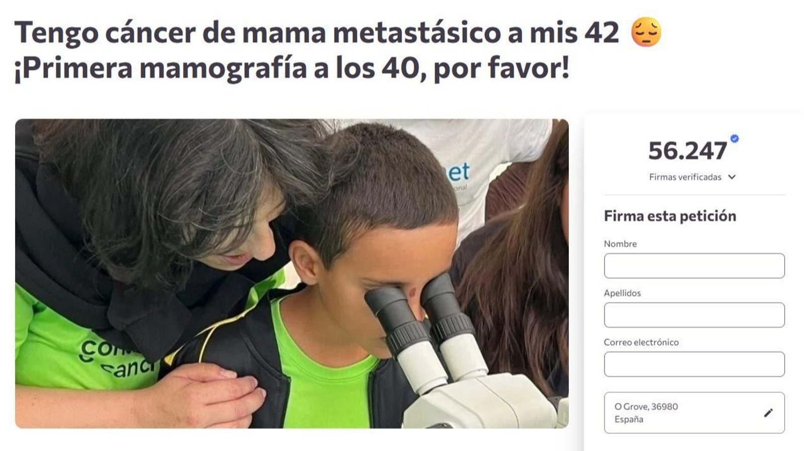 La campaña de la gallega María Varela.