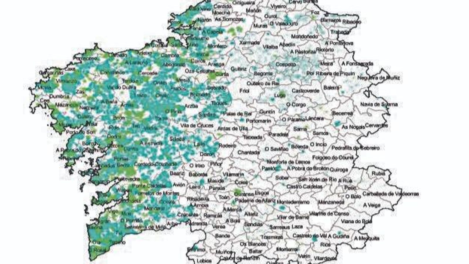 Proyectos en marcha o finalizados en Galicia del periodo de ayudas 2021-2023