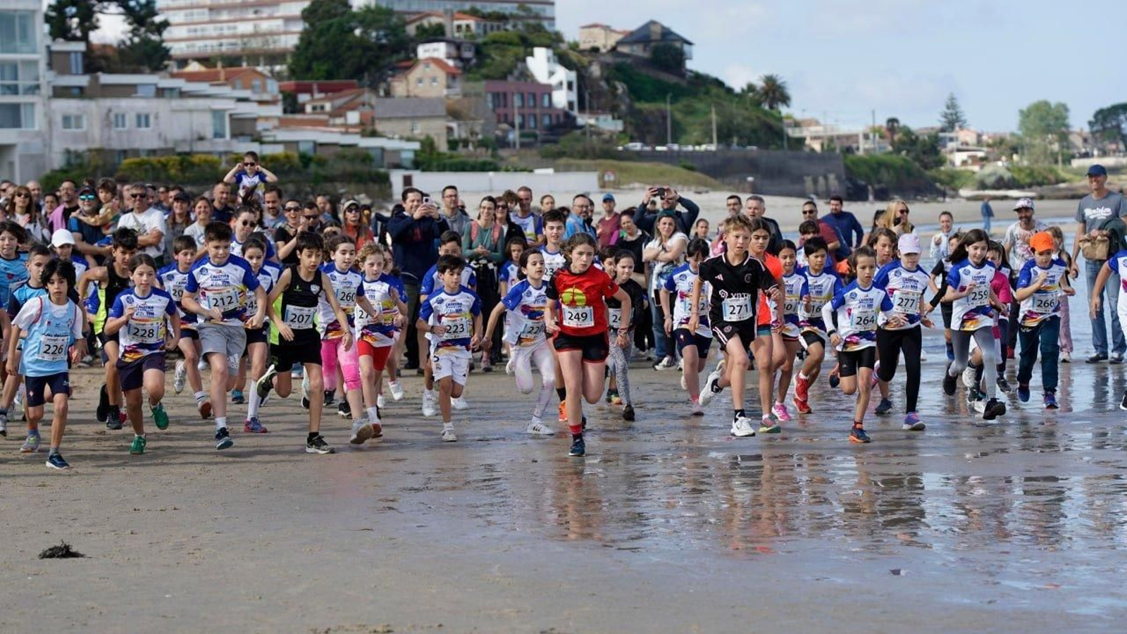 Carrera Praia de Samil.
