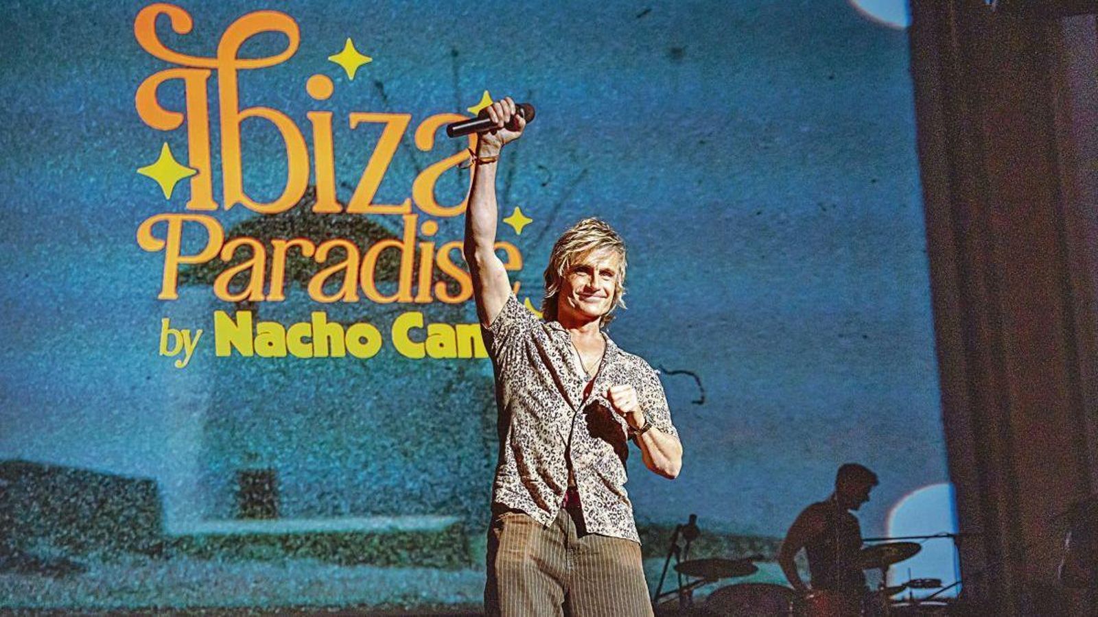 Nacho Cano durante la presentación de “Ibiza Paradise”.