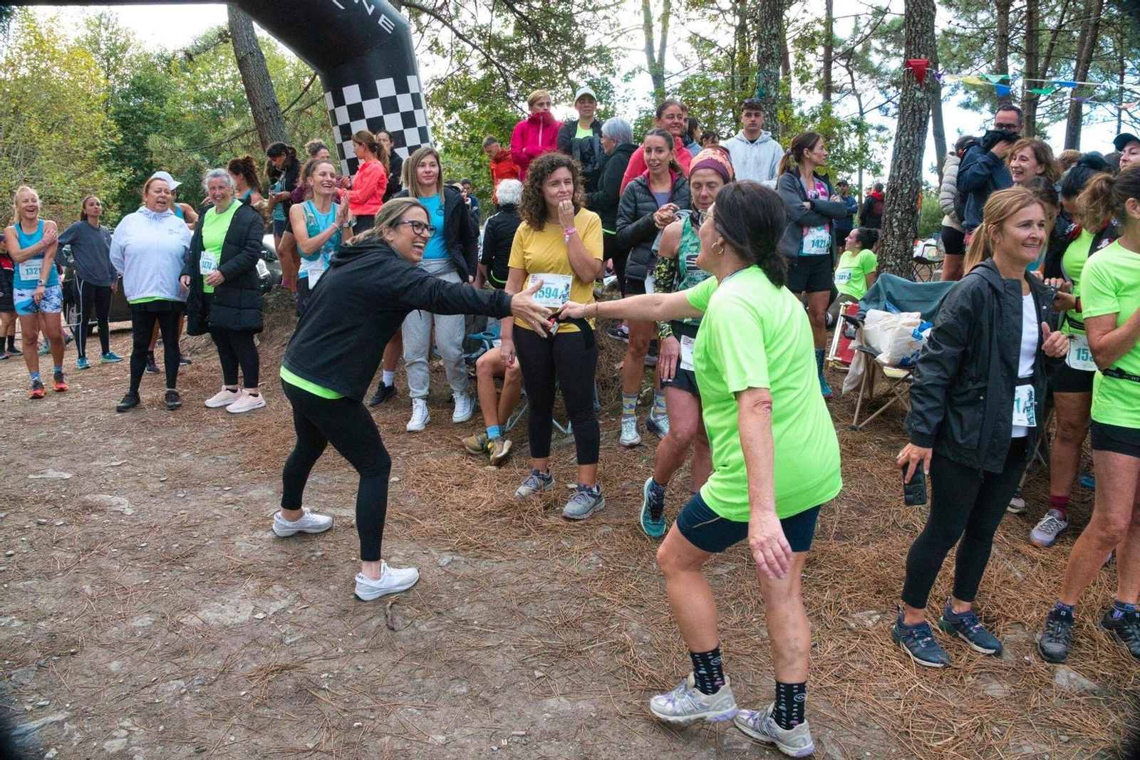Carrera femenina en Monteferro.