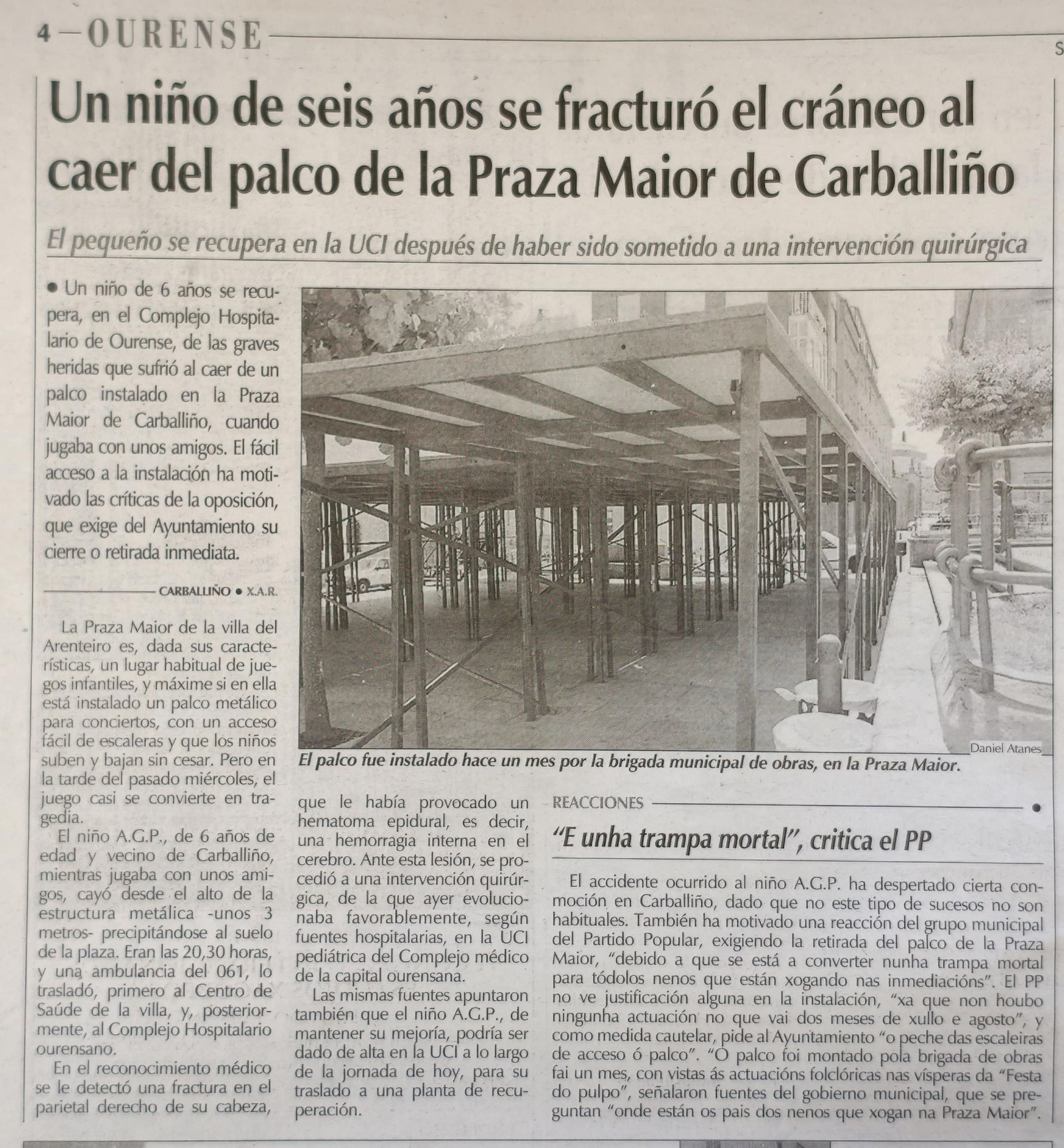5 de agosto de 2001.