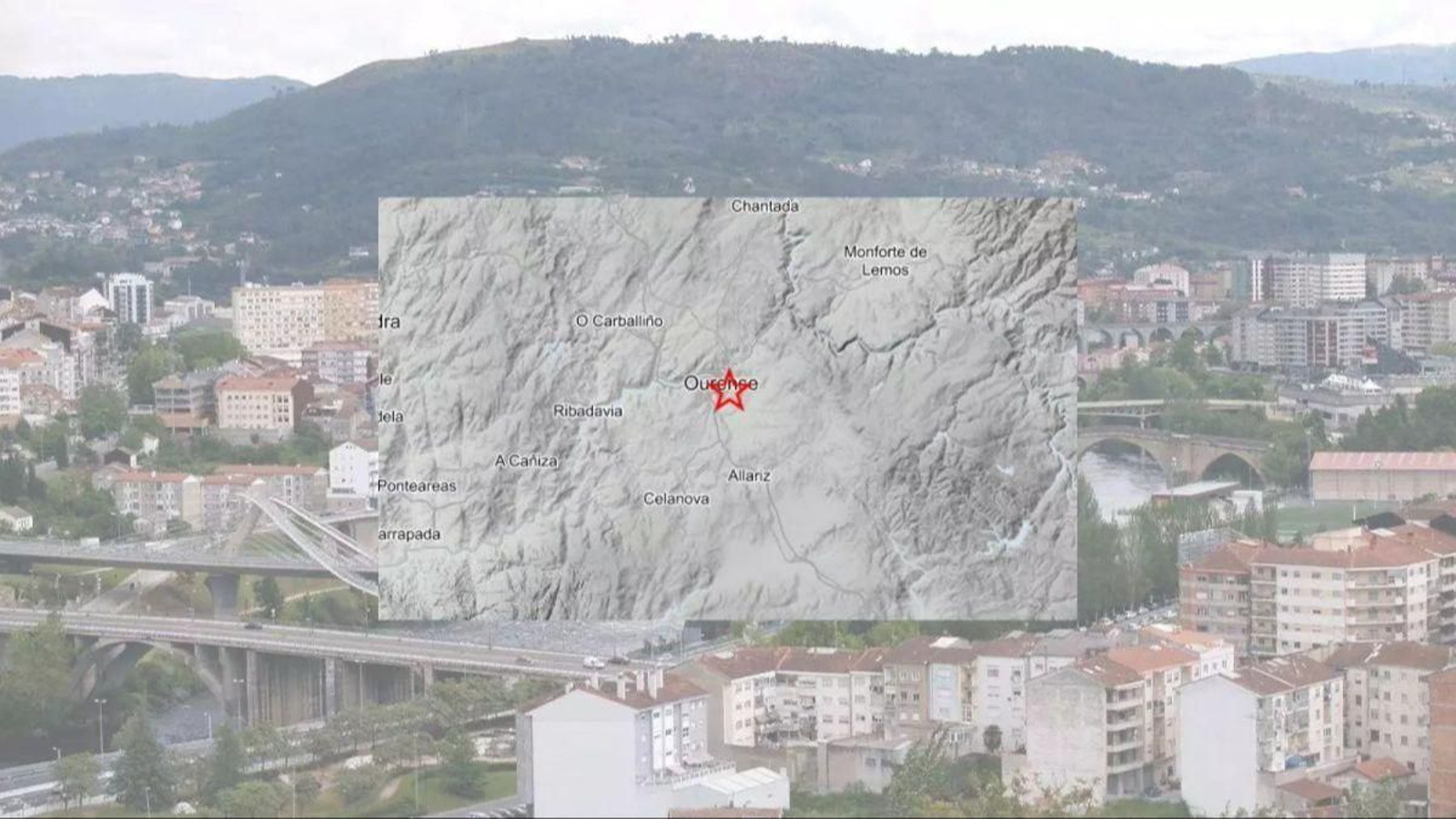 Noche de terremotos en Ourense