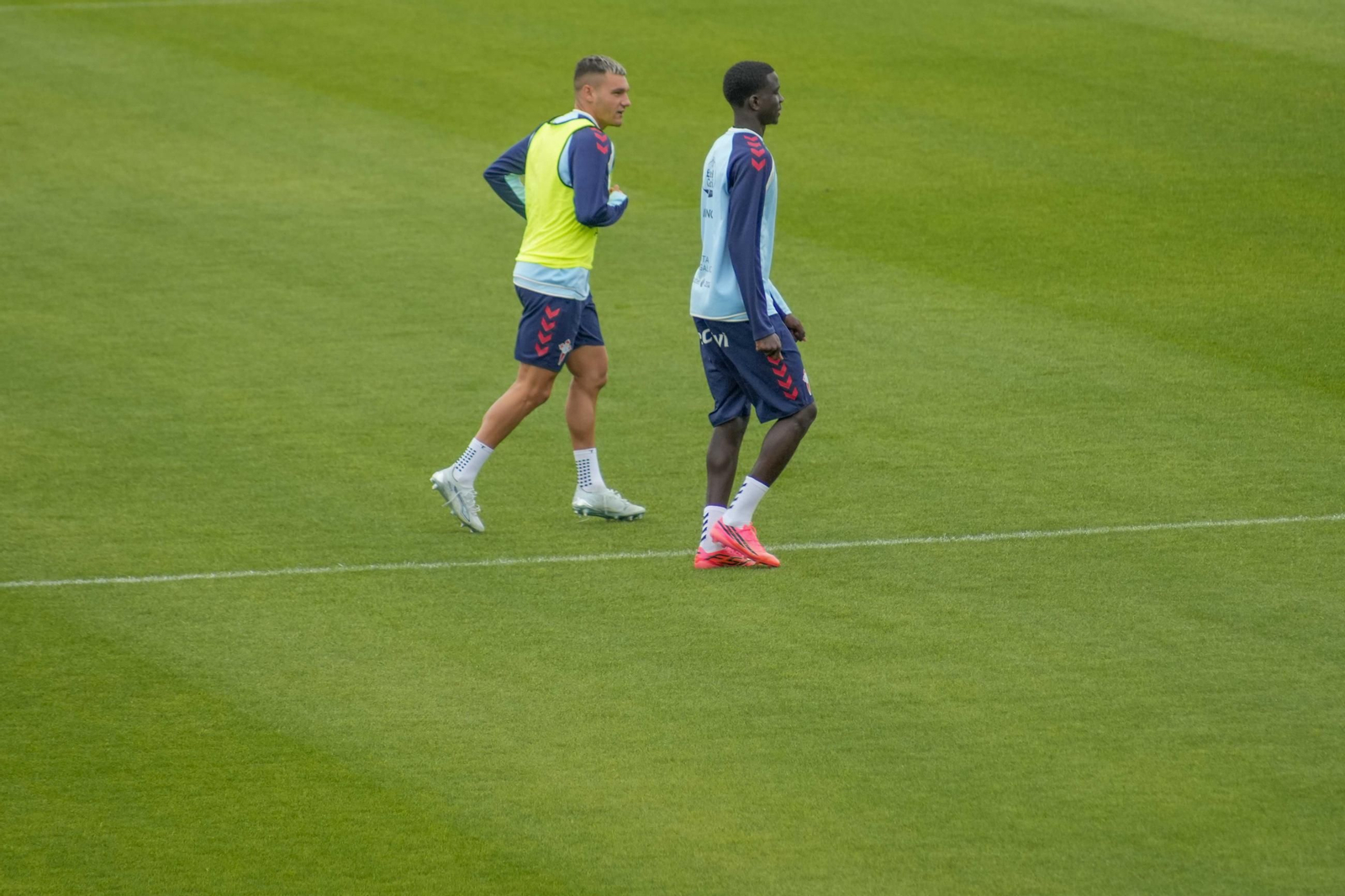 Galería | El Celta prepara su duelo ante Osasuna con Driouech ya incorporado
