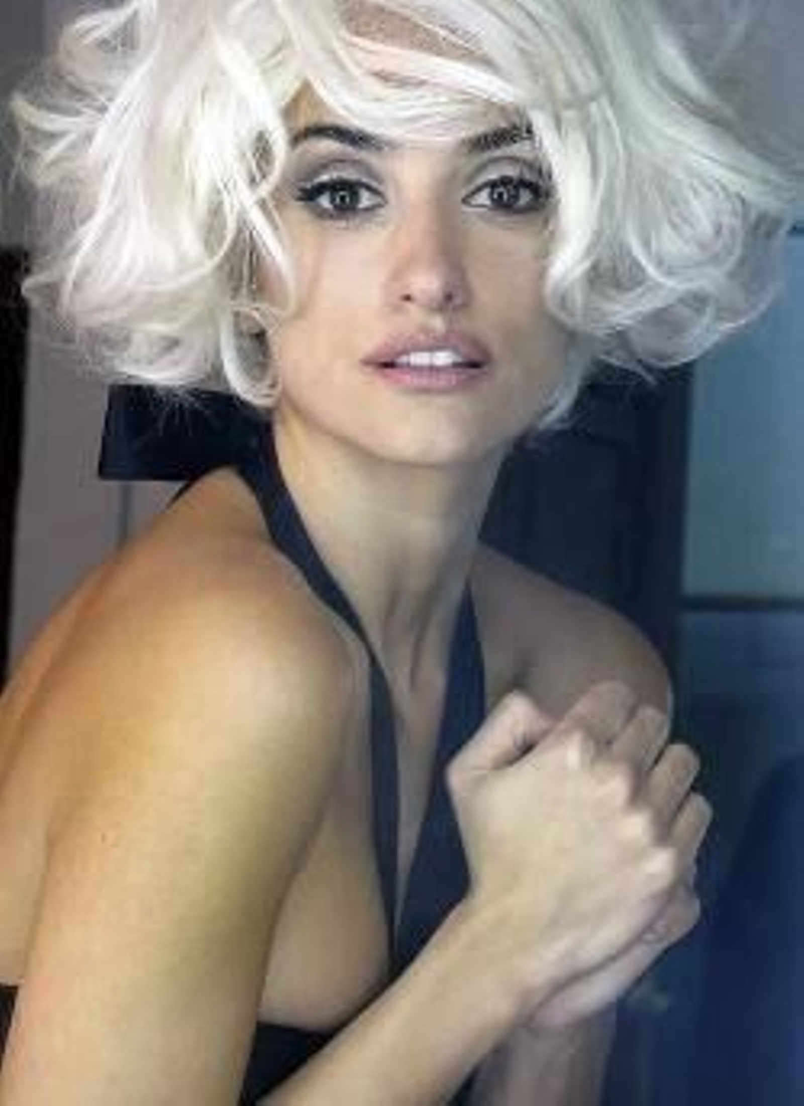 Penélope Cruz, rubia platino.