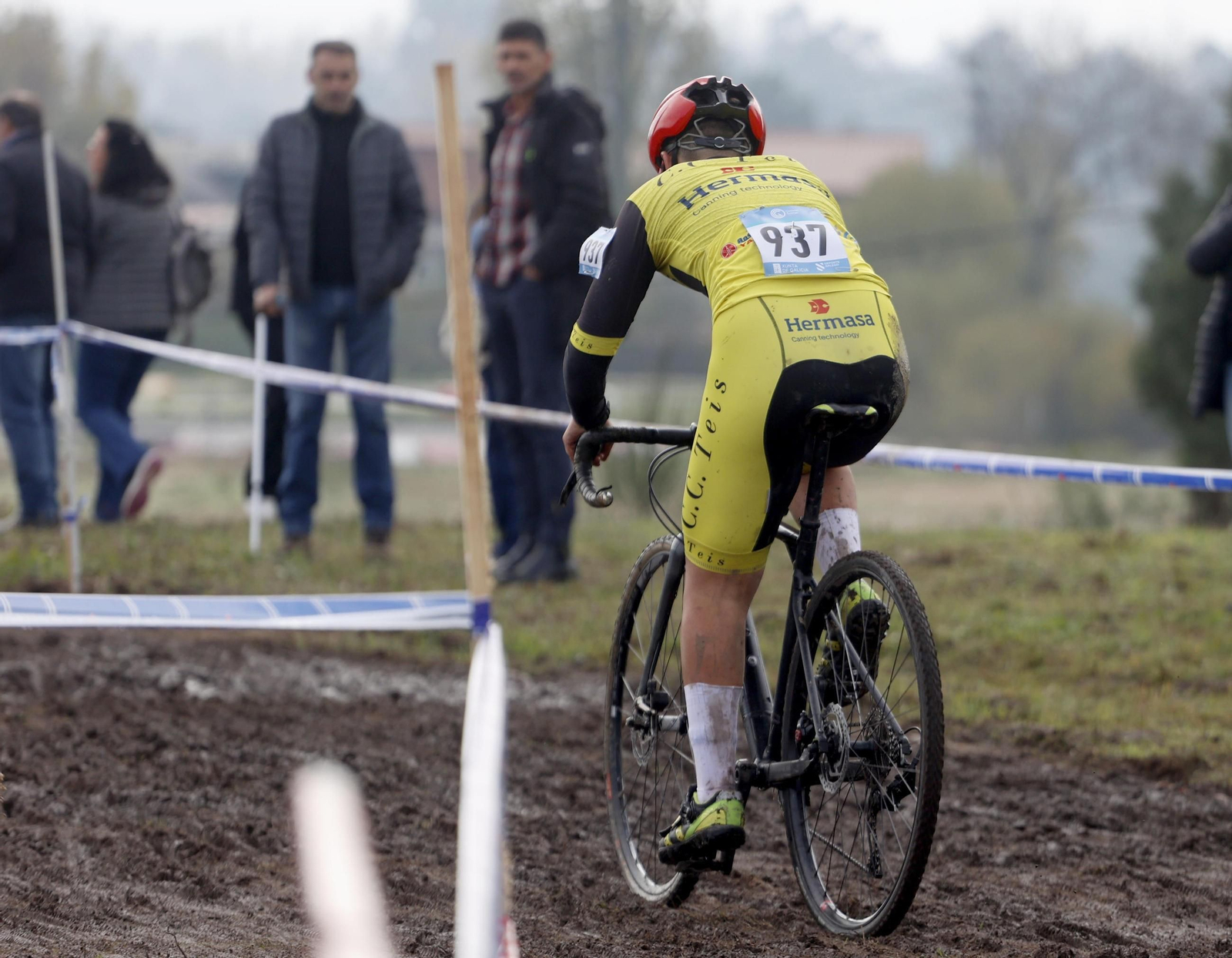 Galería | El ciclocross toma Porriño con una prueba puntuable de la Copa Galicia