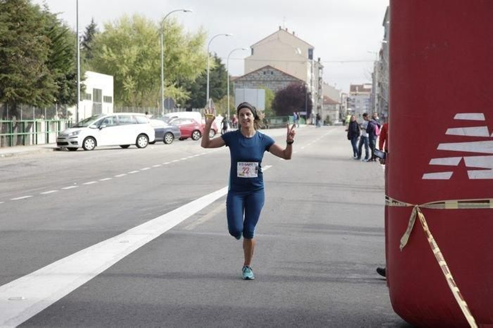 OURENSE. 11.04.2015. XINZO, DESAFIO 42K 2015. GANADORA FEMENINA FOTO: MIGUEL ANGEL