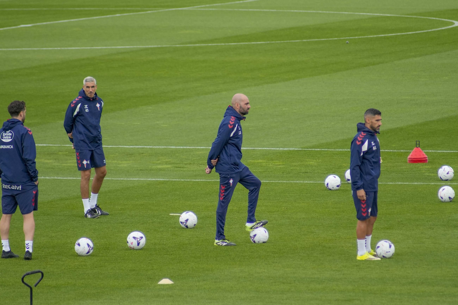 Galería | El Celta prepara su duelo ante Osasuna con Driouech ya incorporado