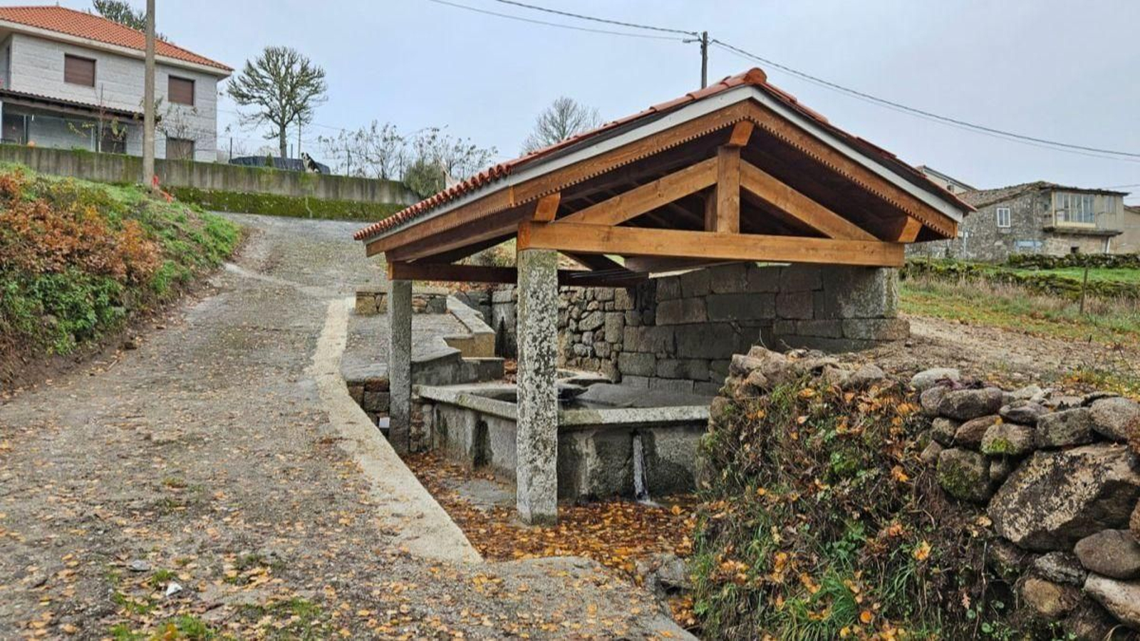 Nueva imagen del lavadero restaurado.