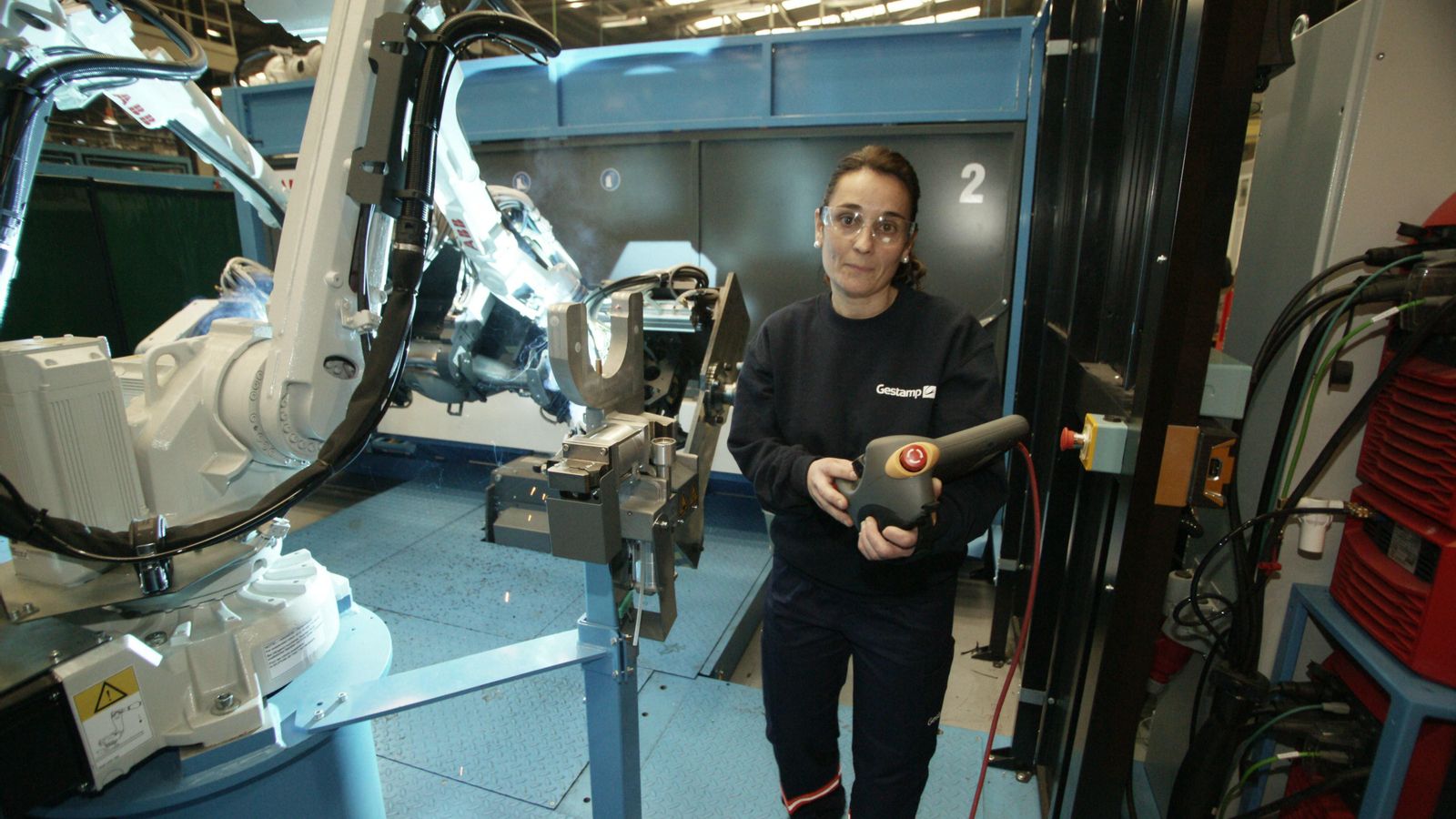 Montse Sarabia es técnico en robótica.