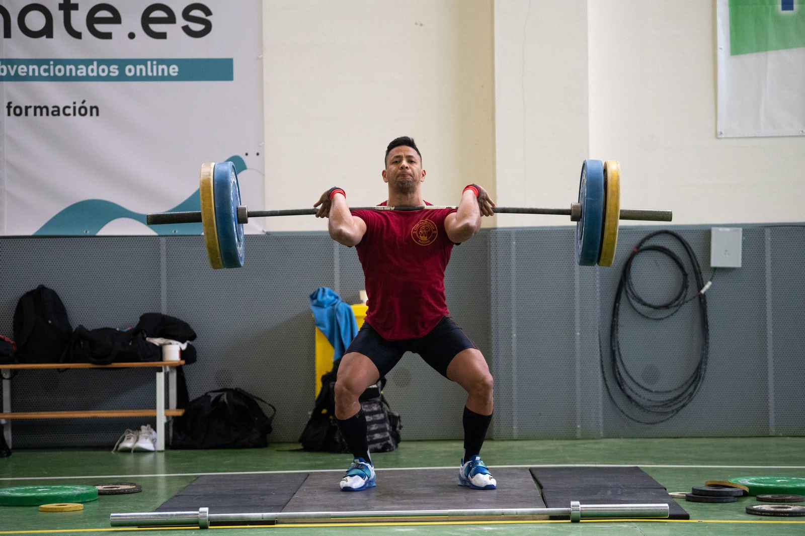Galería | La halterofilia ourensana disputa la segunda jornada de la liga provincial