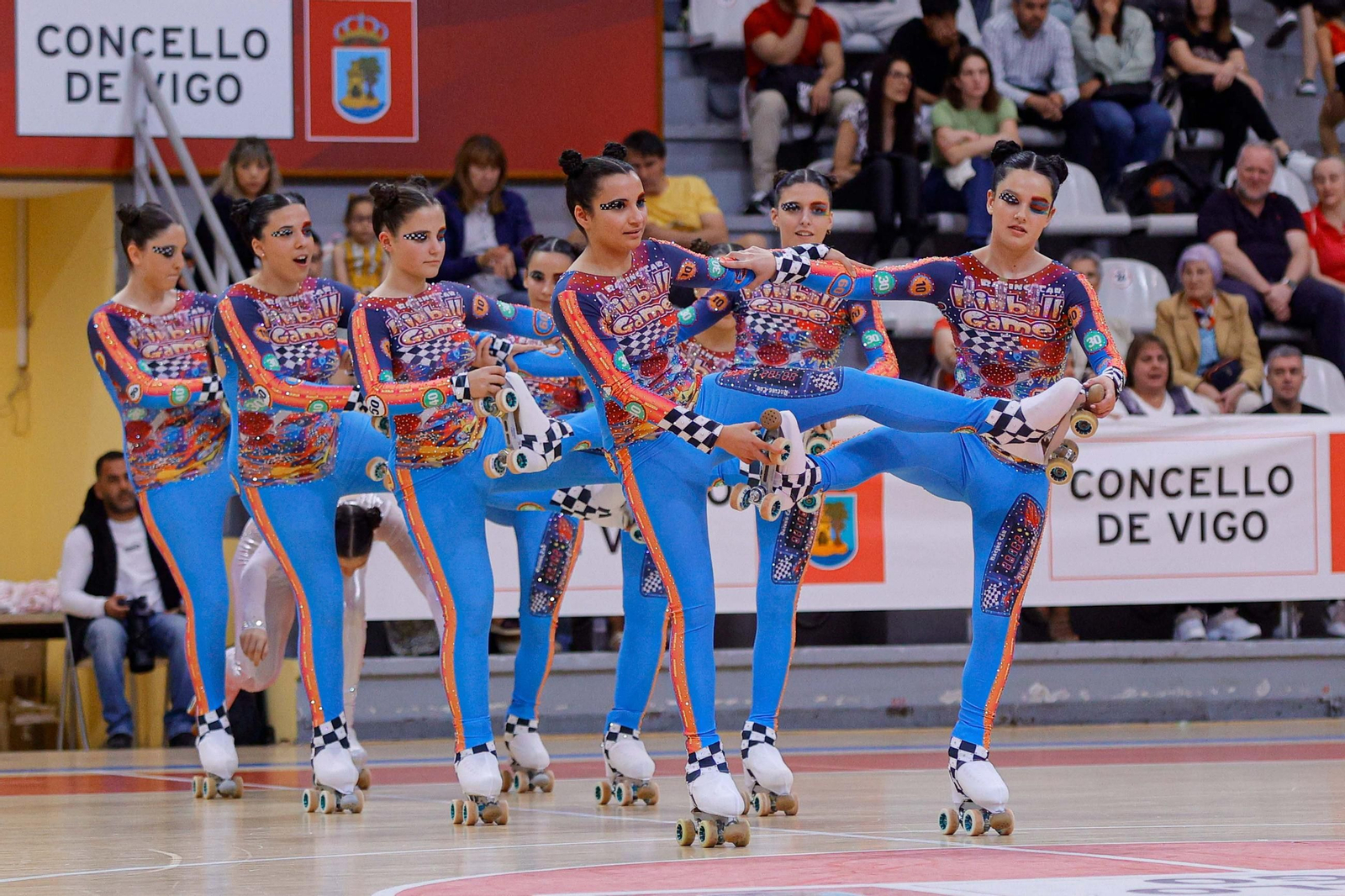 Galería | El pabellón de As Travesas celebra el Día do Patín