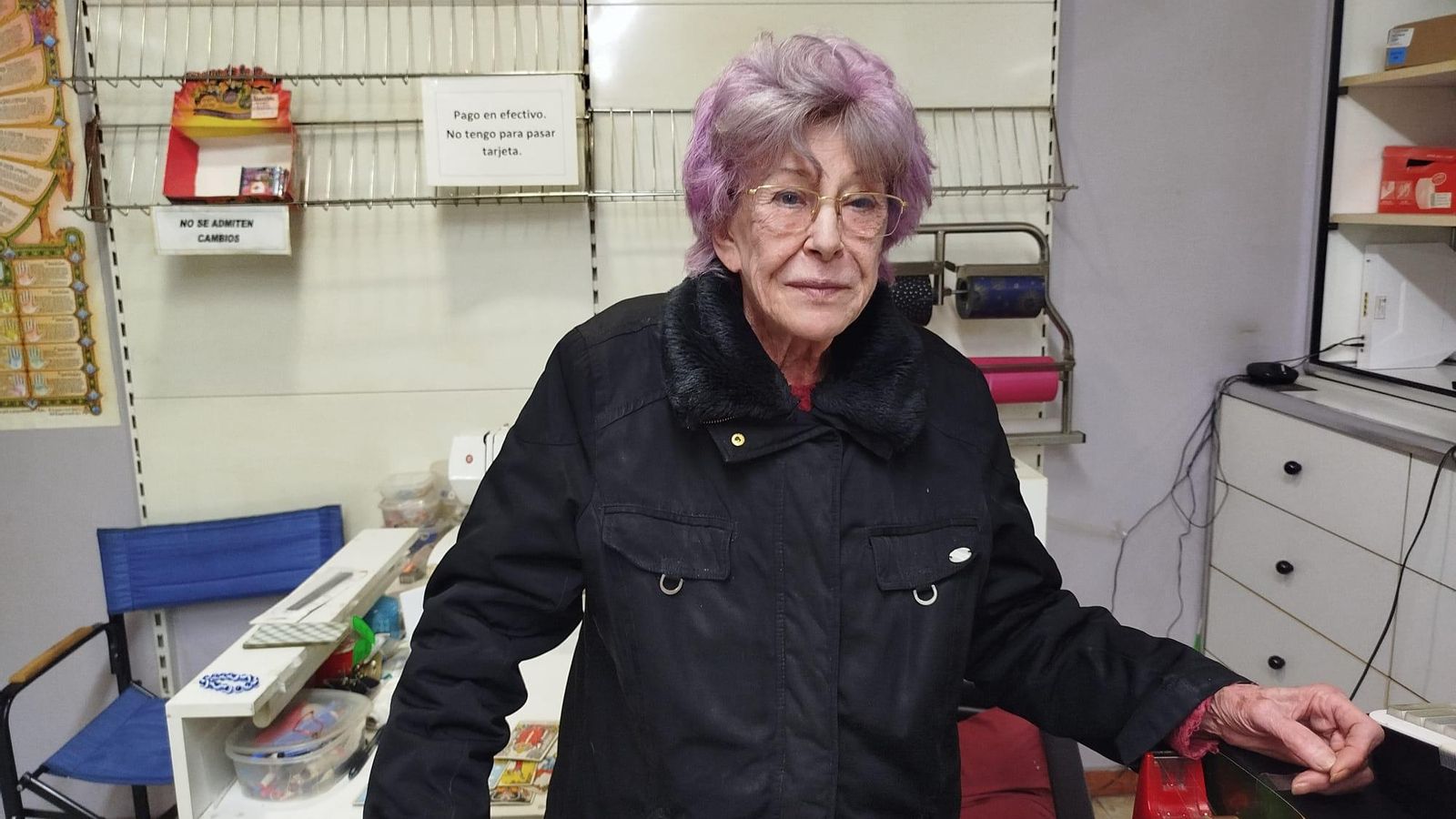 Charo Parral, Centro Comercial Santo Domingo.