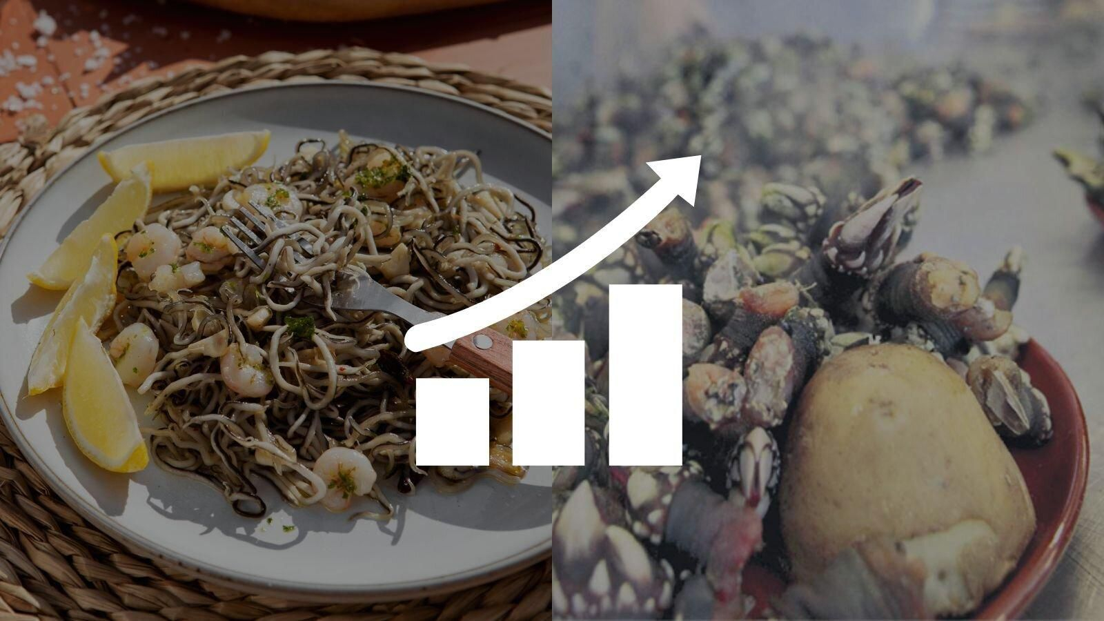 Subida de los alimentos navideños en diciembre de 2024.