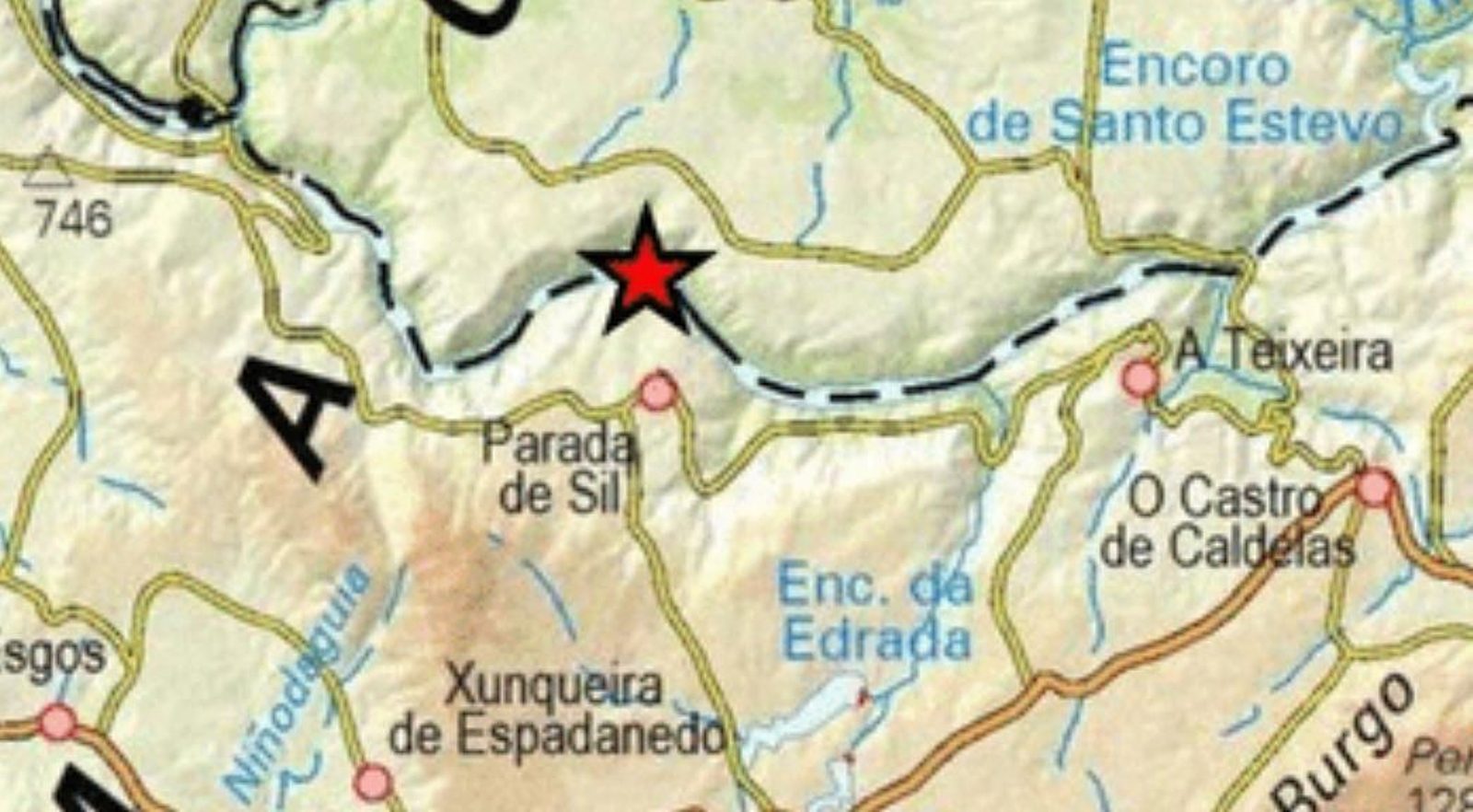 Terremoto en la Ribeira Sacra