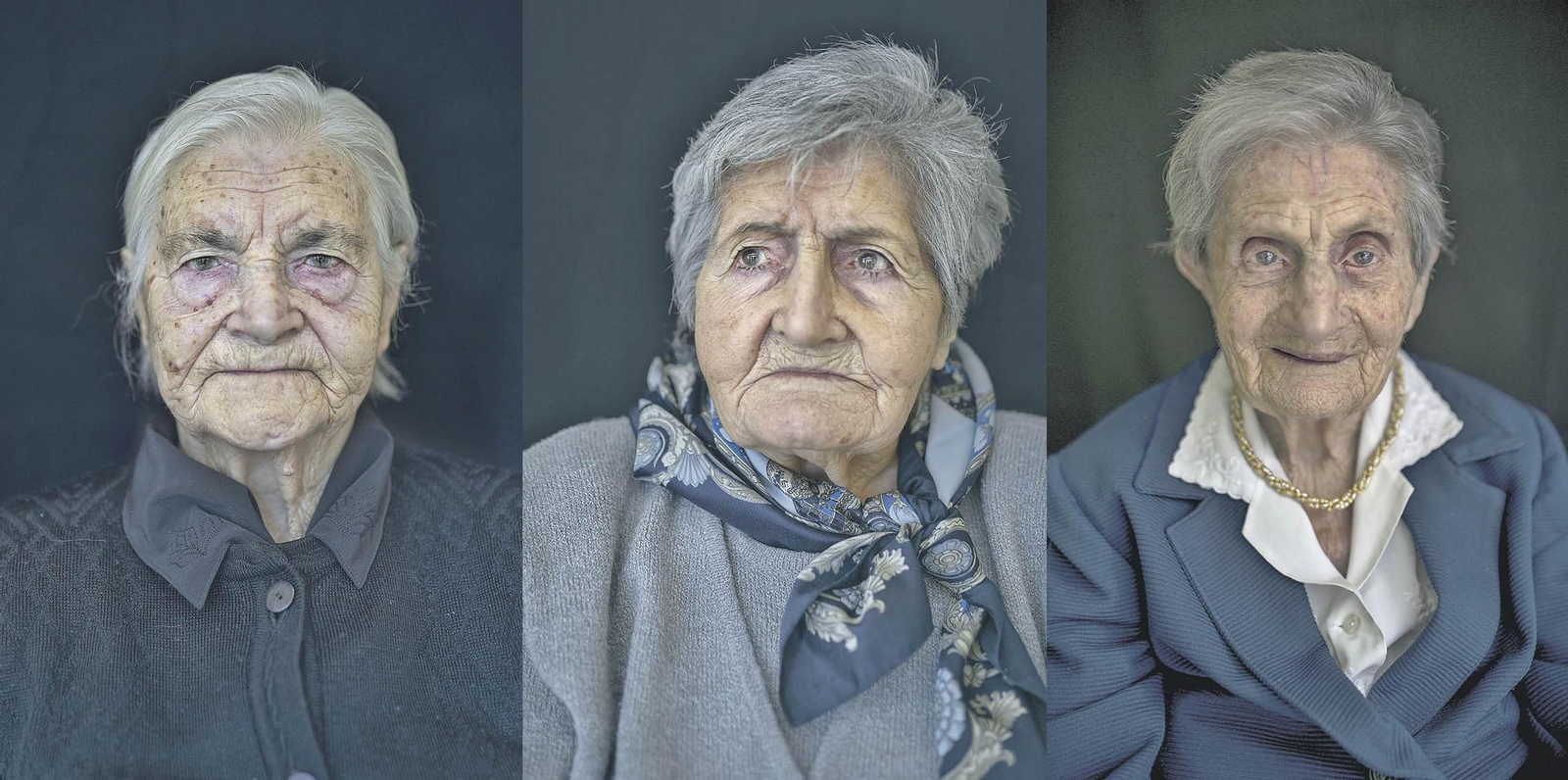 Estrella Almeida, María López y Raquel Nogueiras, de izquierda a derecha.