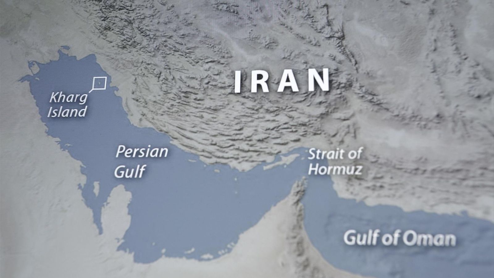 El estrecho de Ormuz.