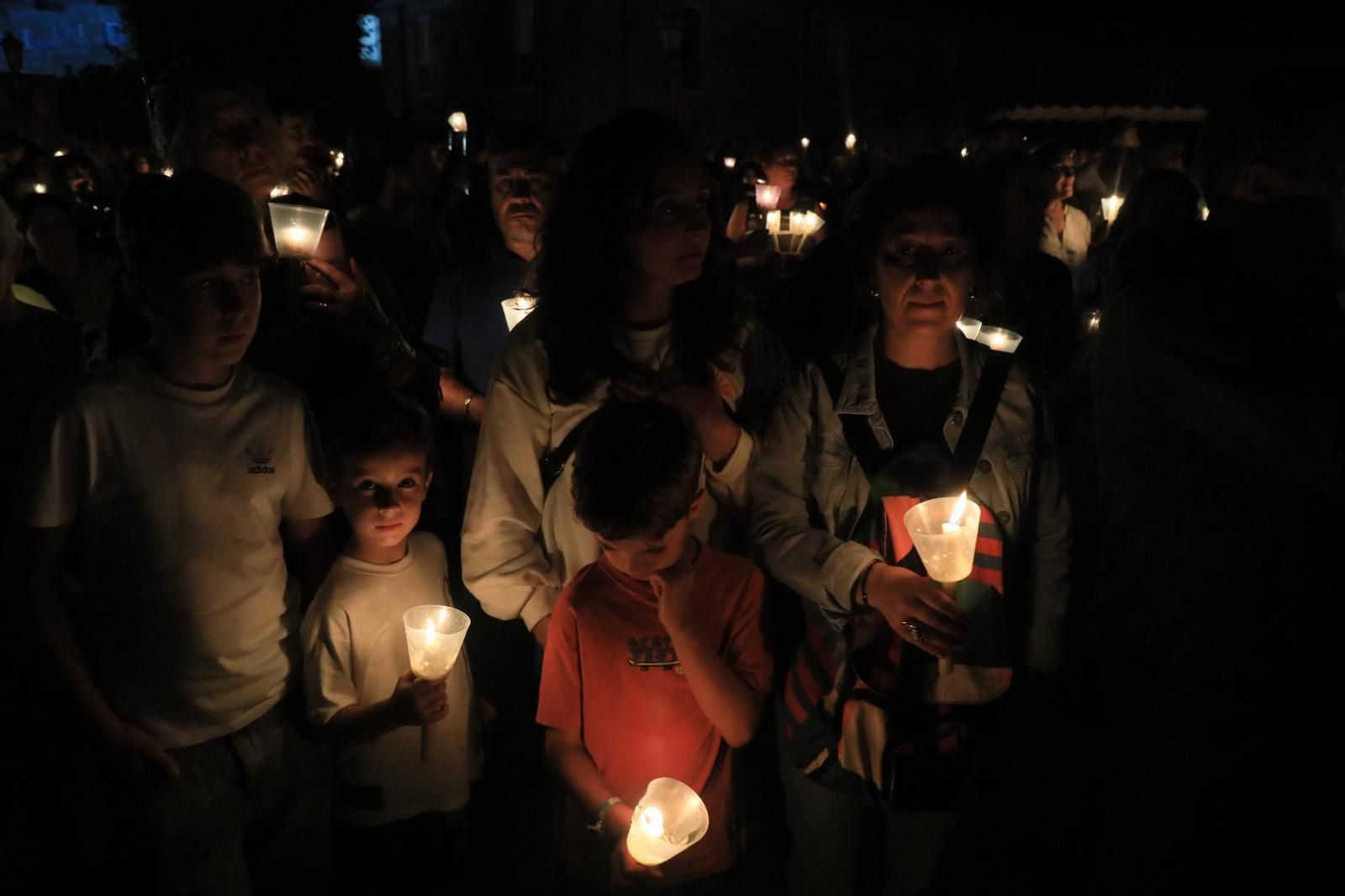 Galería | Un mar de luces iluminó el Santuario de Nosa Señora dos Milagros
