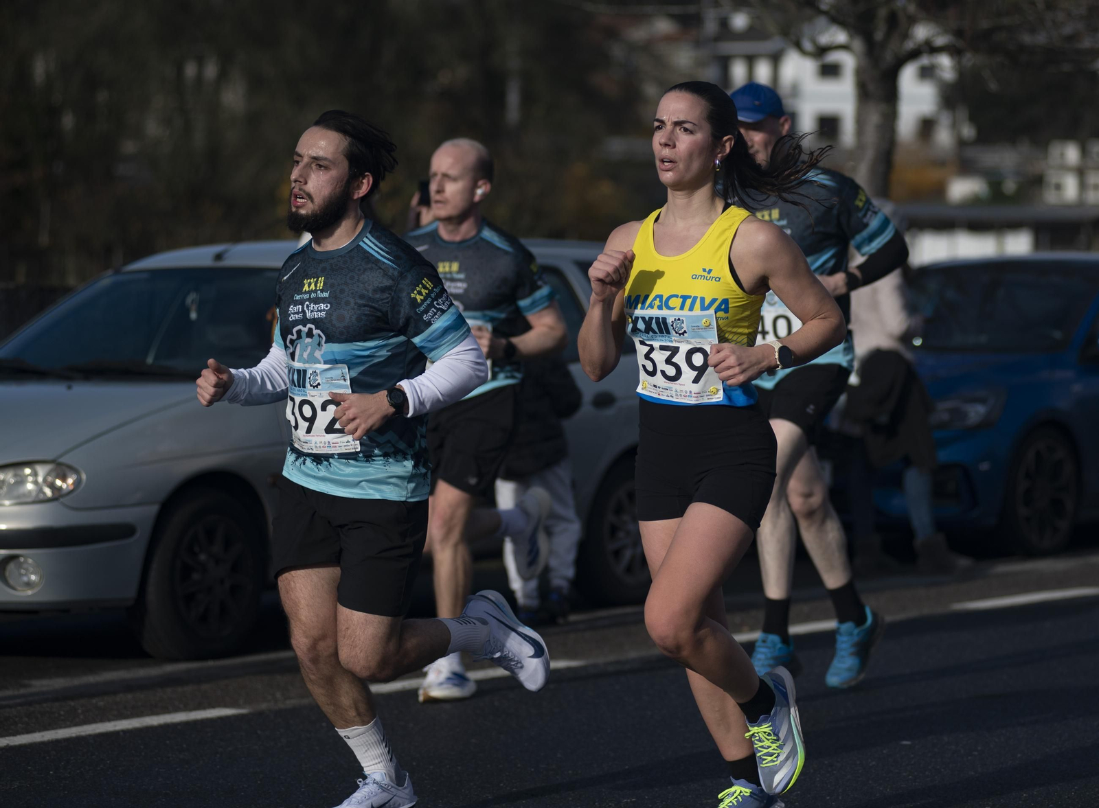 Galería | San Cibrao celebra una edición más de su carrera navideña