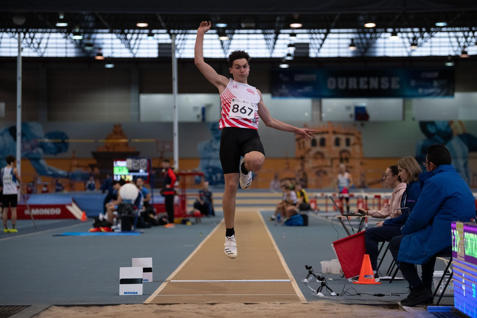 Galería | El Atletismo Sub-23 gallego disfruta en Expourense