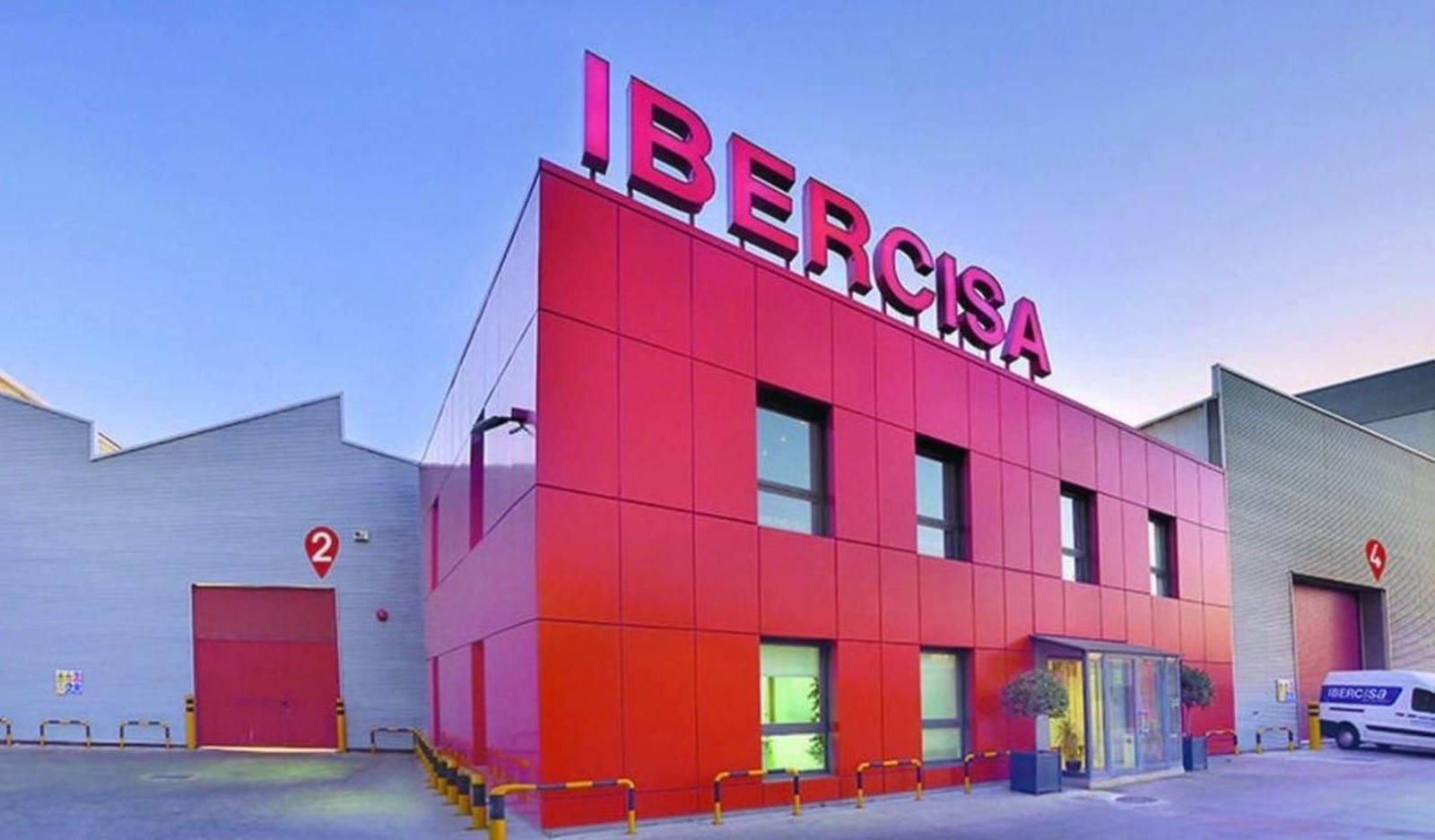 Instalaciones de Ibercisa en Camiño dos Muiños, en Vigo.